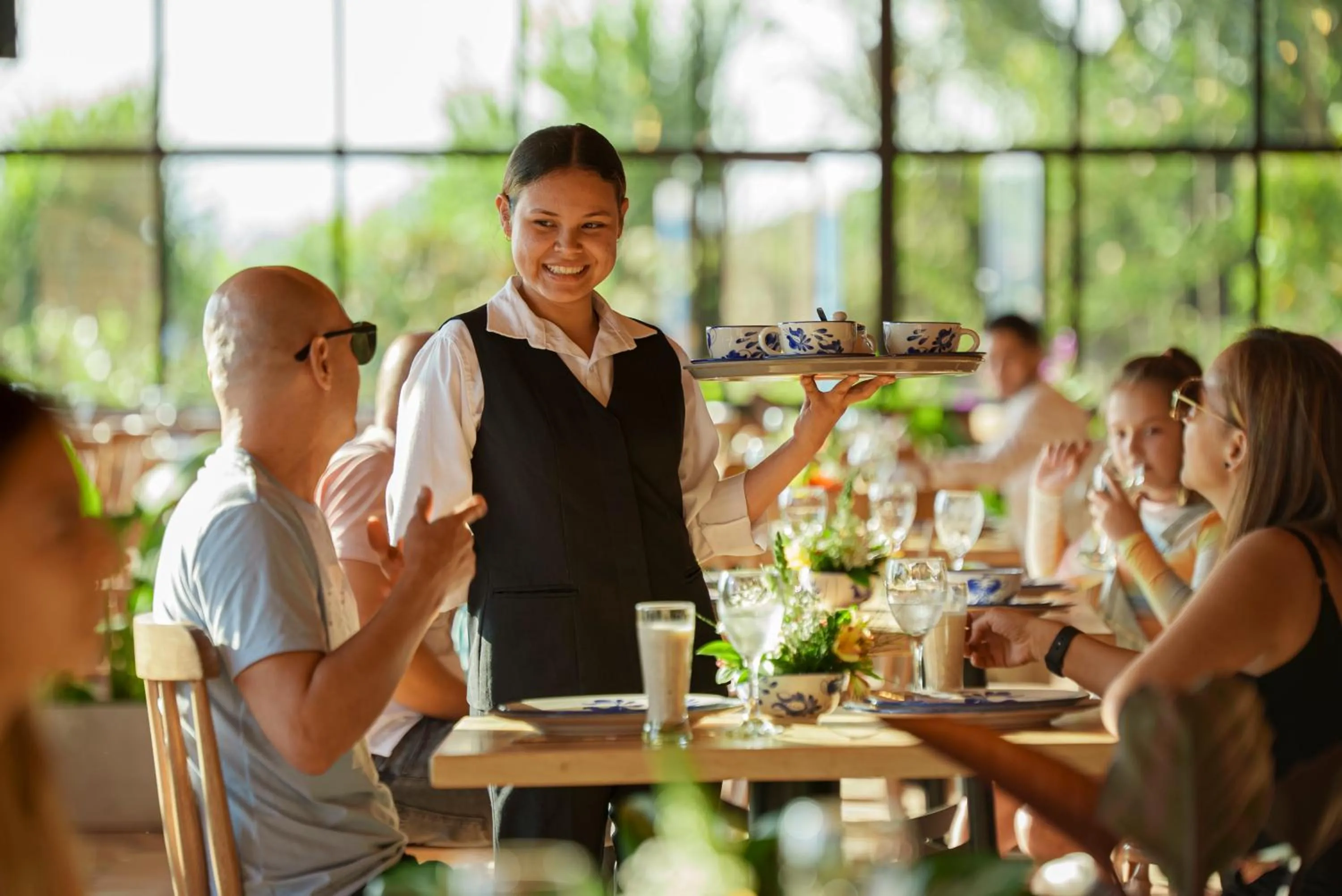 Staff in Alfahar Hotel