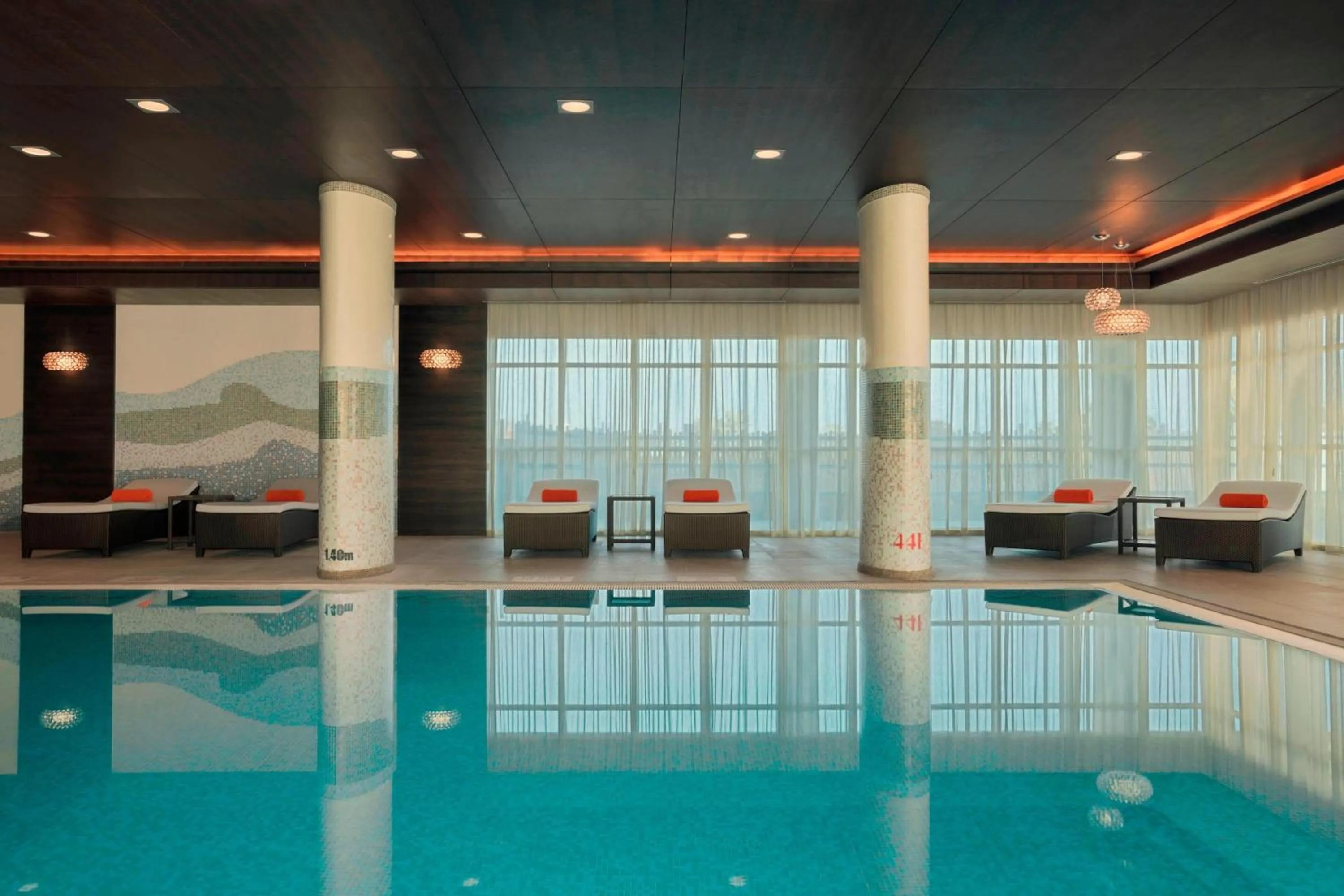 Swimming pool in Sheraton Club des Pins Resort