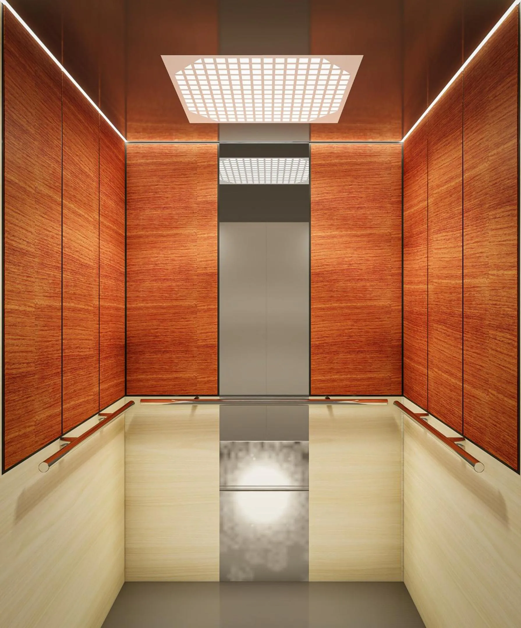 elevator in Empire House, Phnom Penh