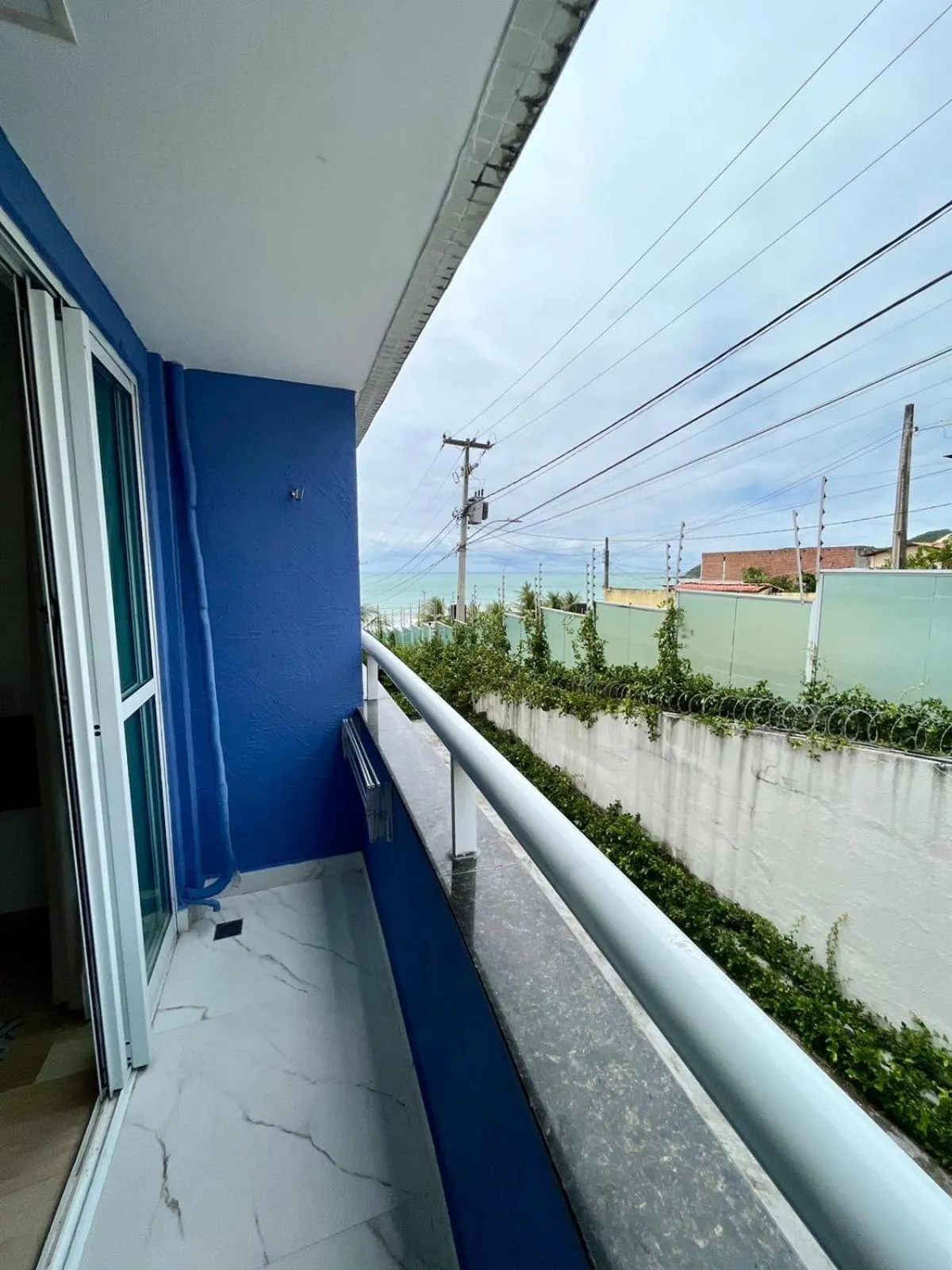 Balcony/Terrace in Apart Ponta Negra Beach Natal -Lovely Flat