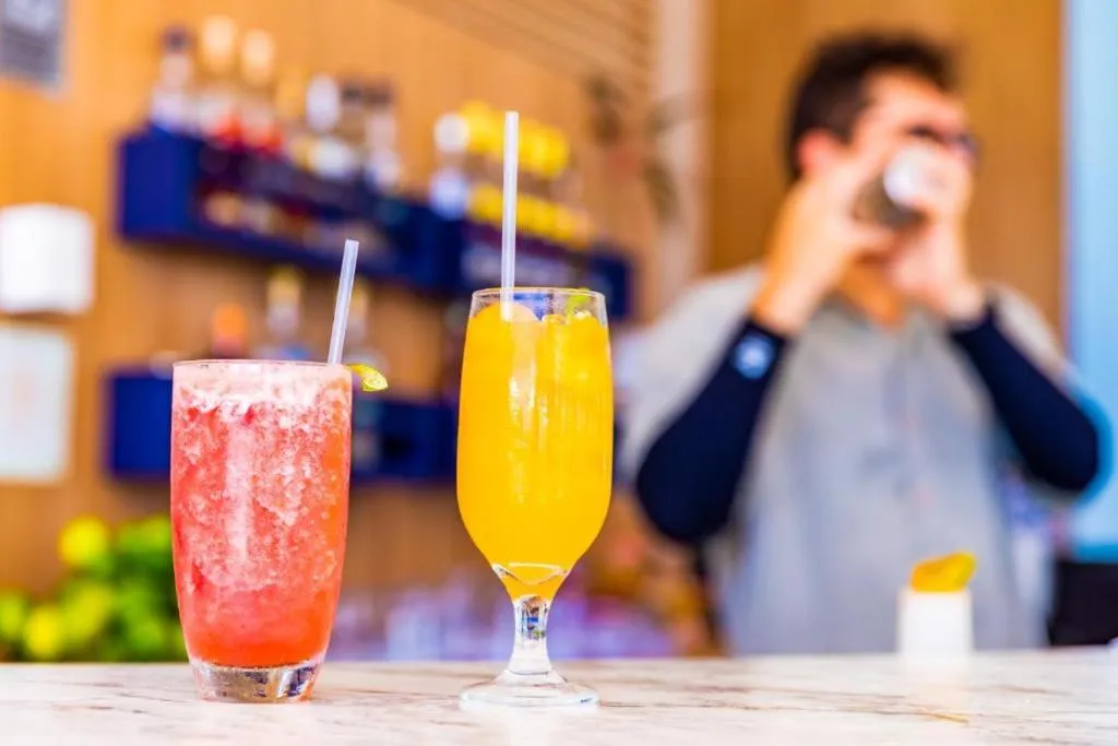 Lounge or bar in Apart Ponta Negra Beach Natal -Lovely Flat