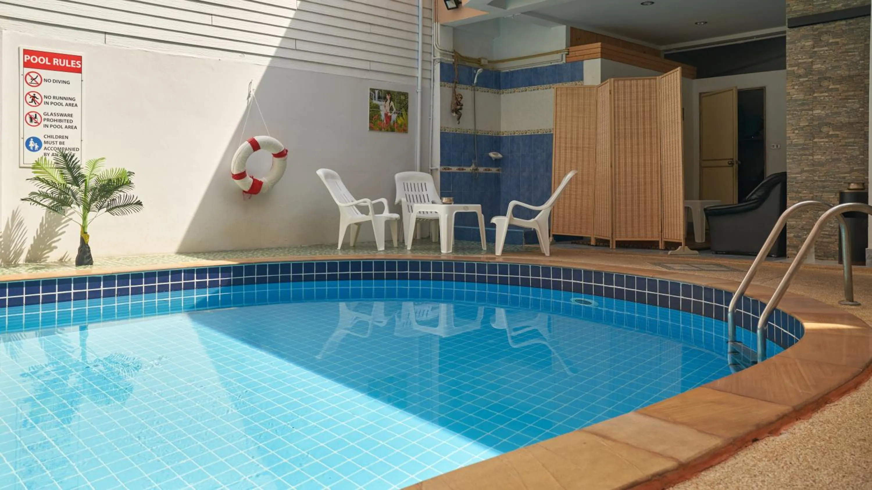 Pool view in Lime Hotel