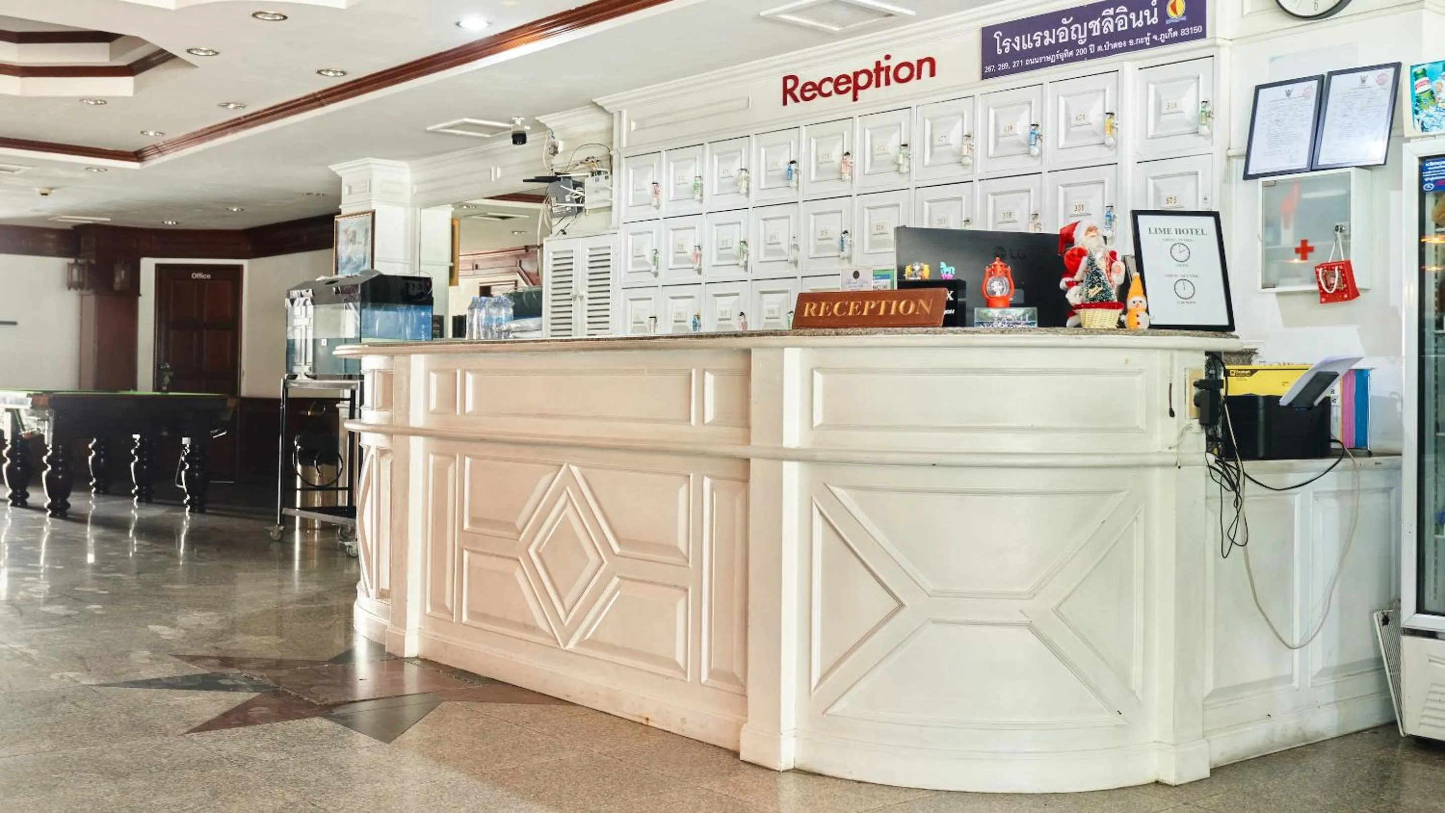 Lobby or reception in Lime Hotel