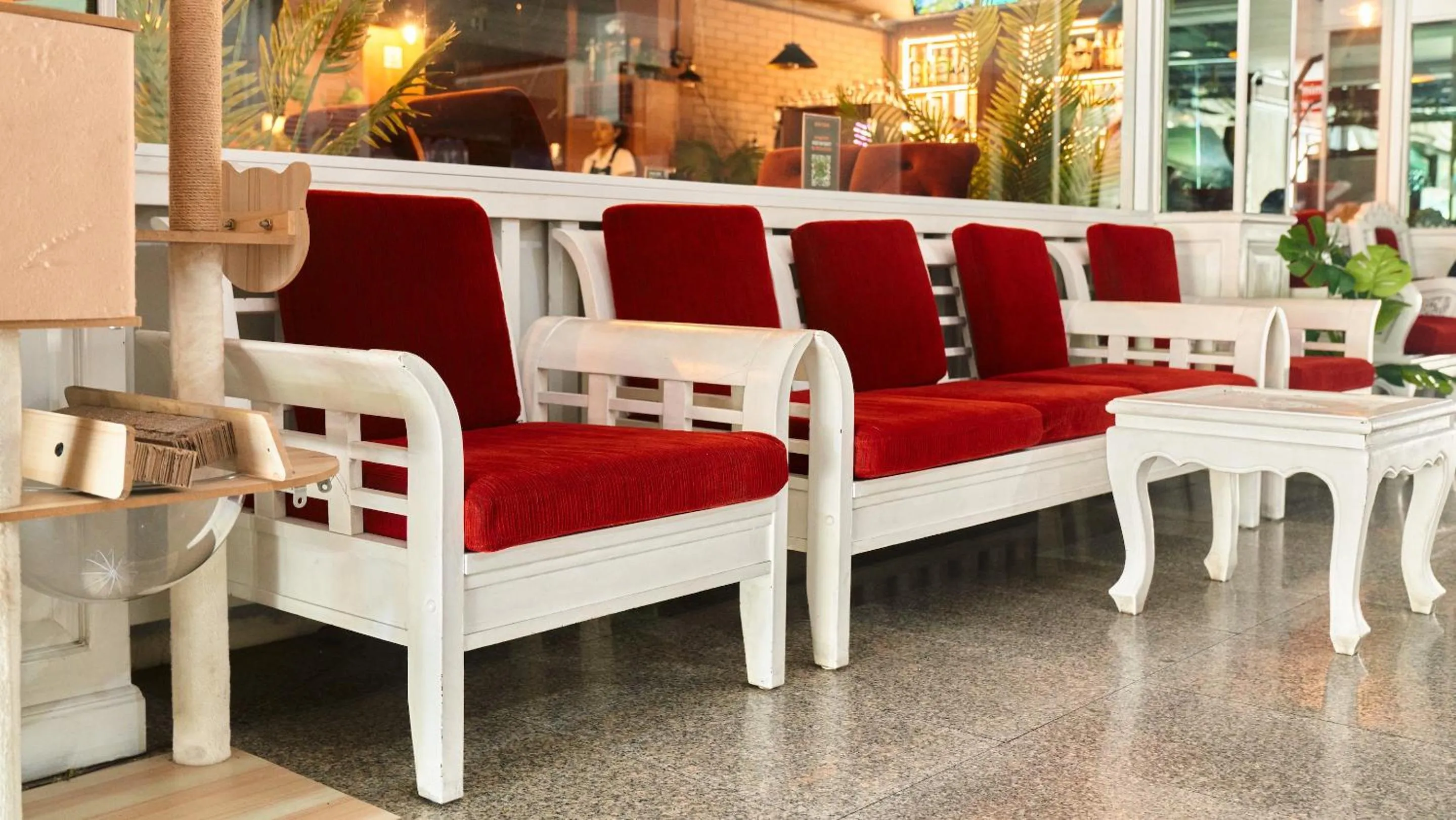 Seating area in Lime Hotel