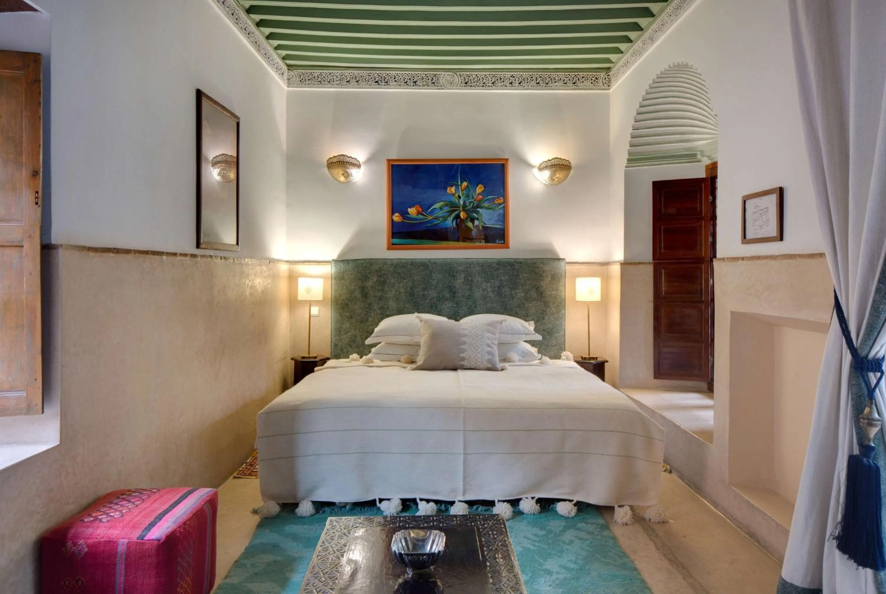 Bedroom, Bed in Marrakech Riads, Angsana Heritage Collection