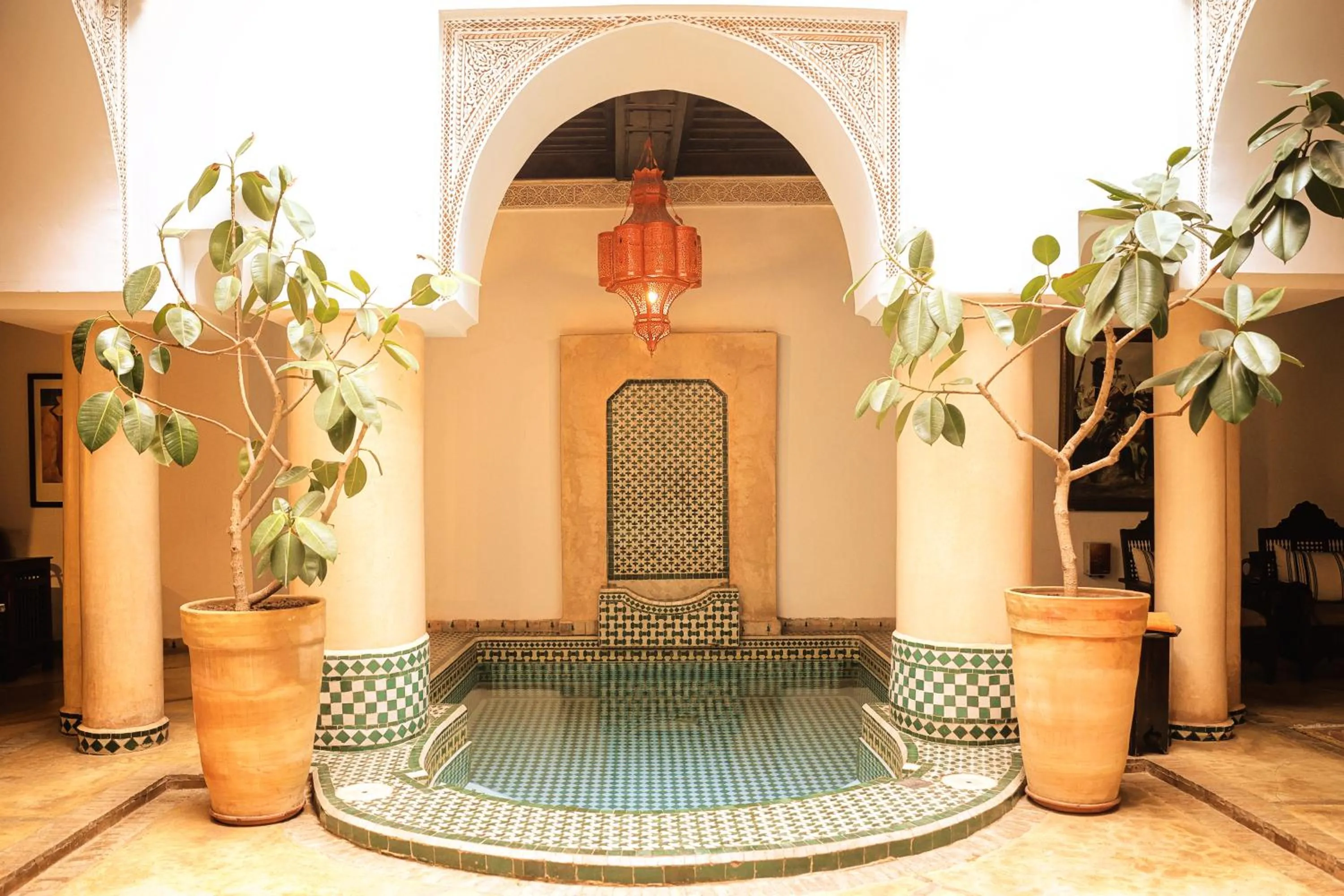Swimming pool in Marrakech Riads, Angsana Heritage Collection