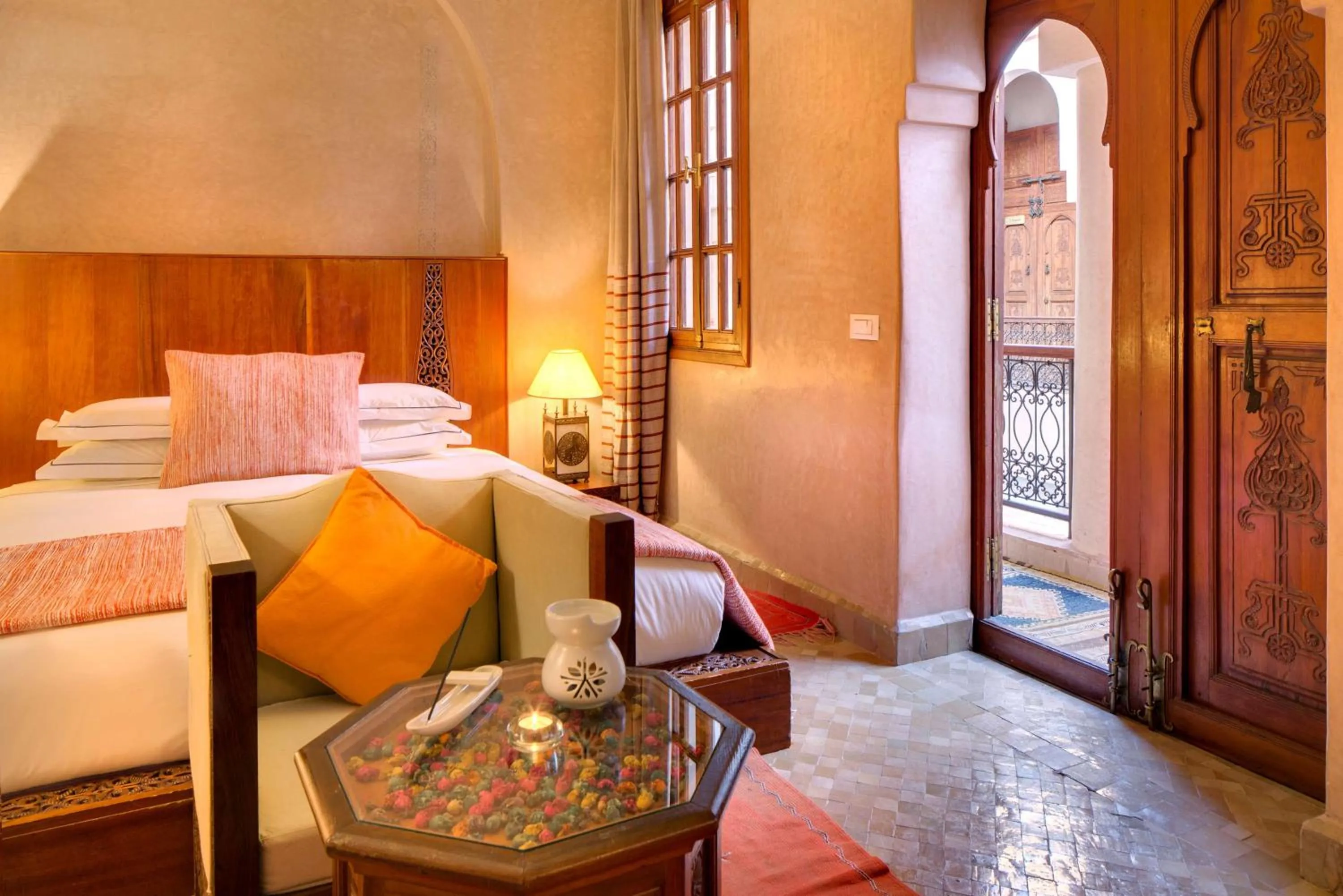 Bedroom, Bed in Marrakech Riads, Angsana Heritage Collection