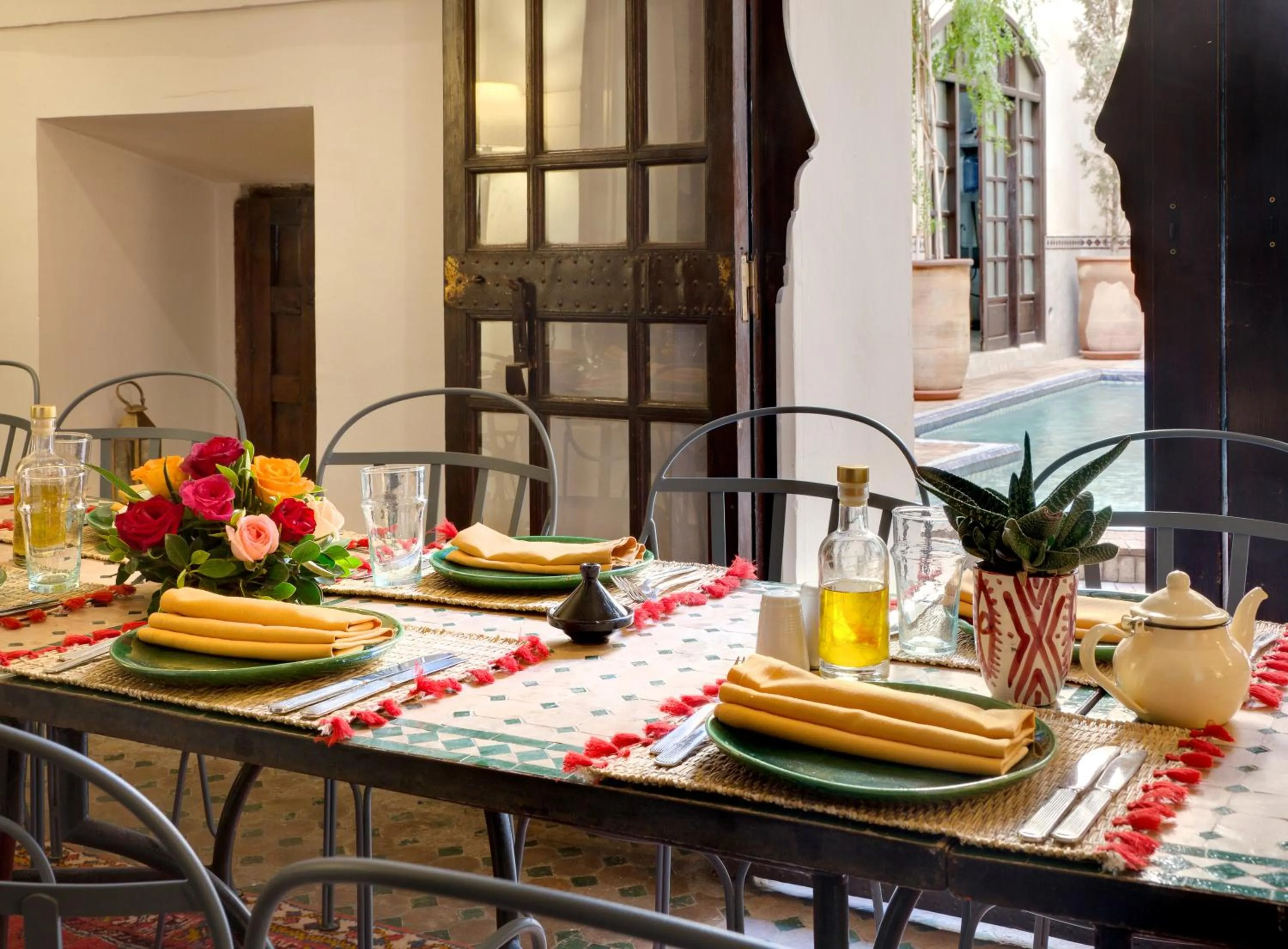 Restaurant/places to eat in Marrakech Riads, Angsana Heritage Collection