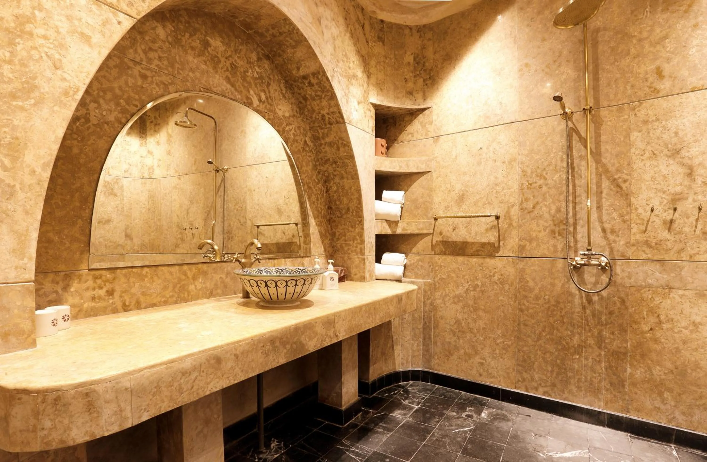 Shower in Marrakech Riads, Angsana Heritage Collection