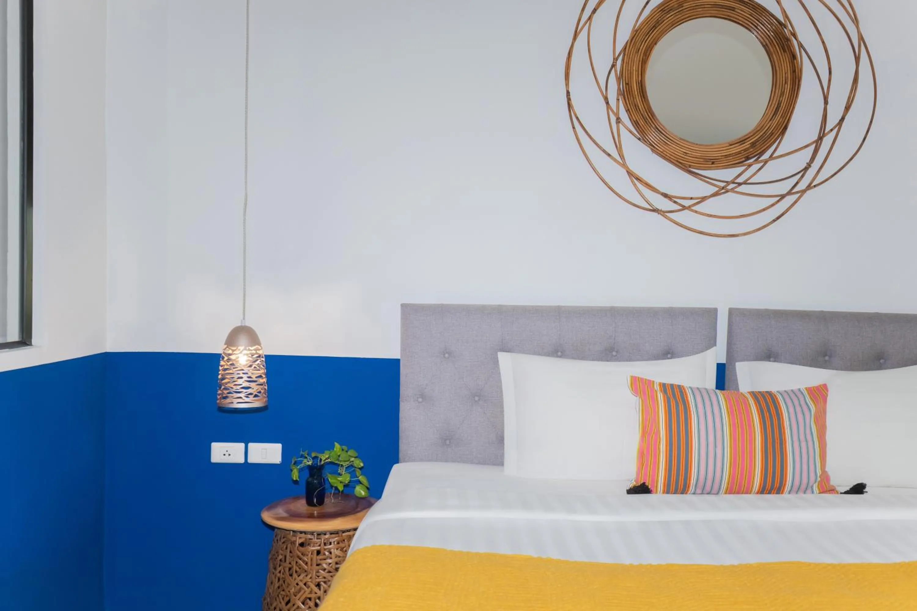 Bedroom, Bed in Kraam Silhouette Hotel and Cafe Phuket- Chalong pier Hotel