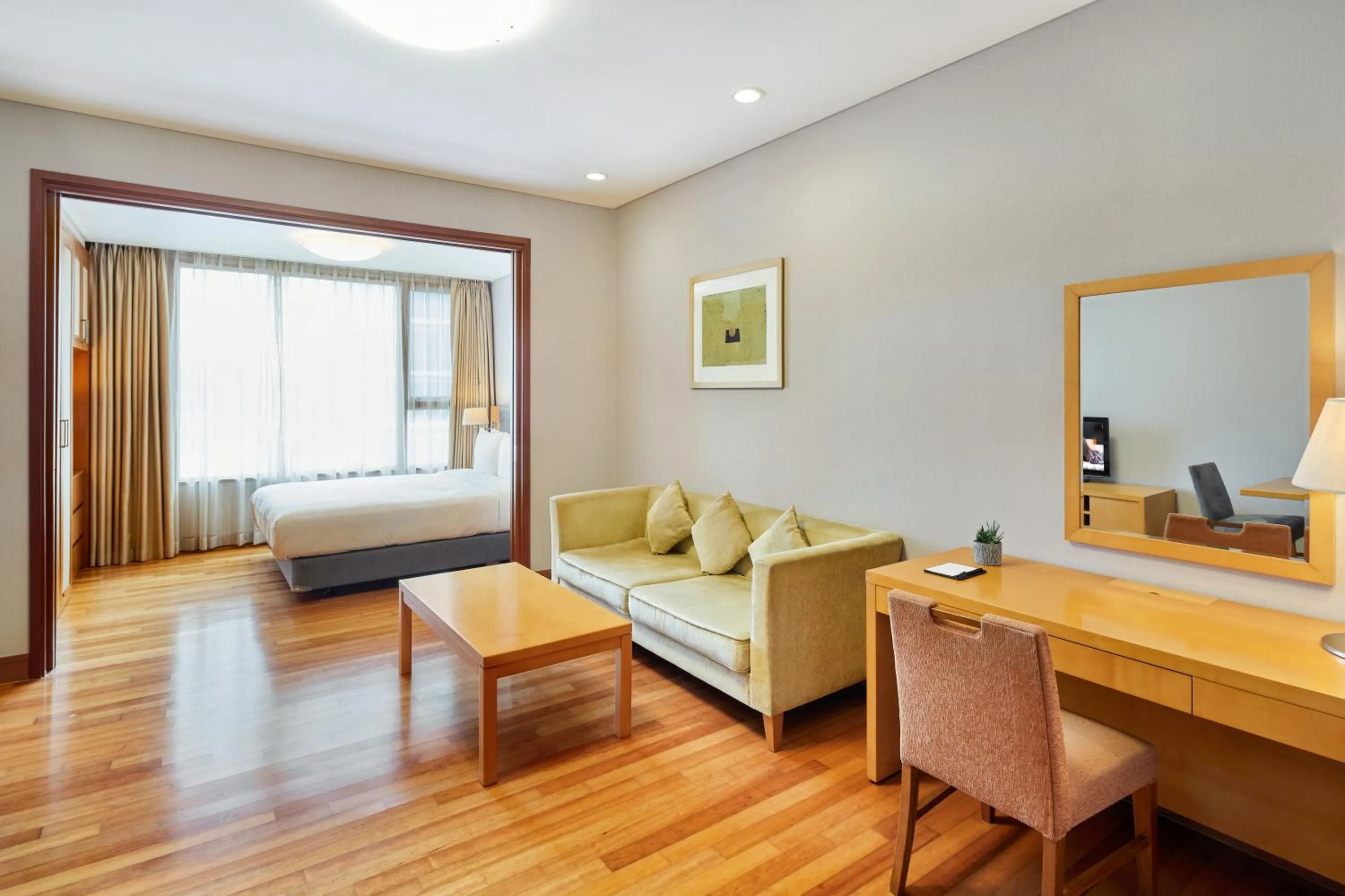 Bedroom in Somerset Palace Seoul