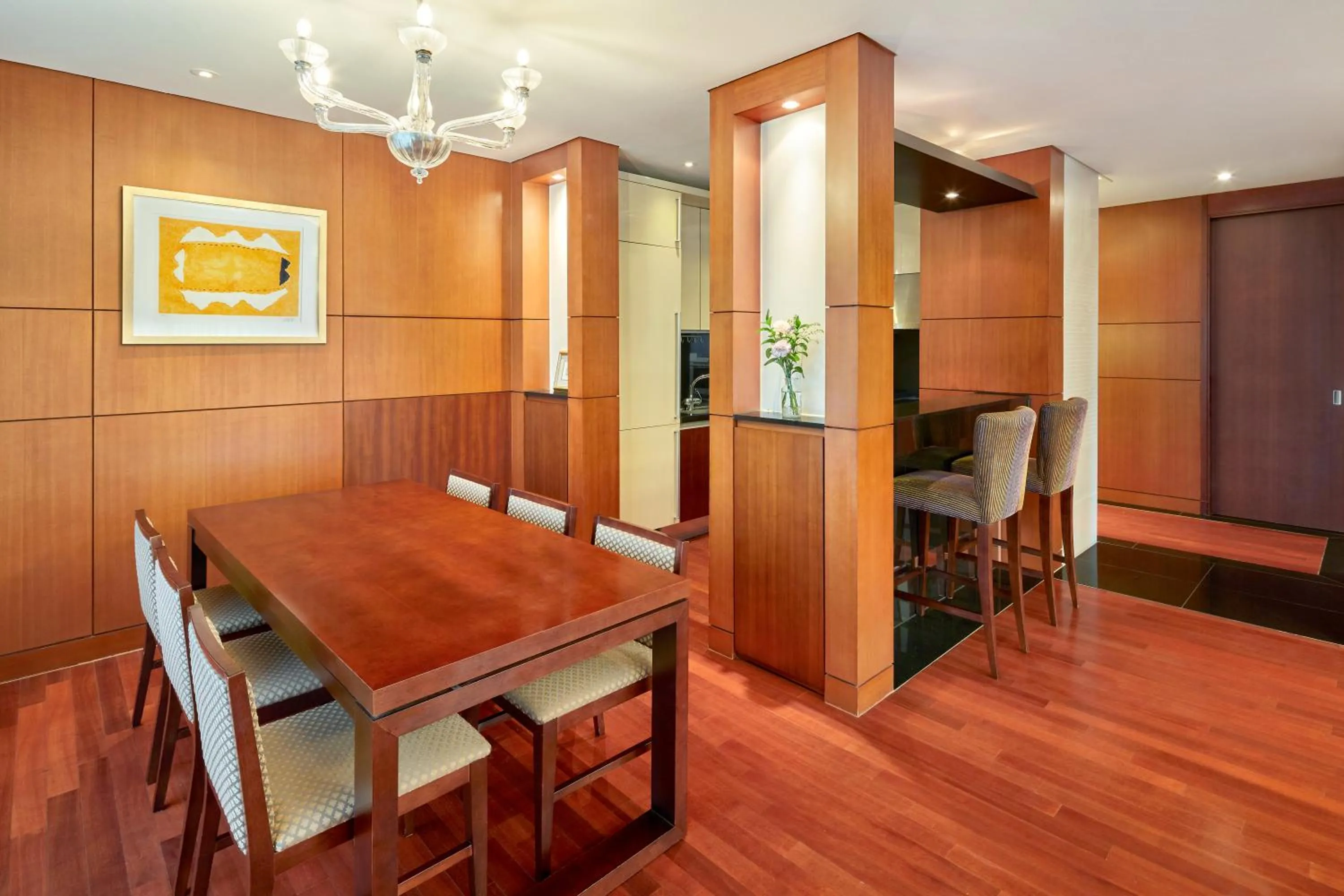 Dining area in Somerset Palace Seoul