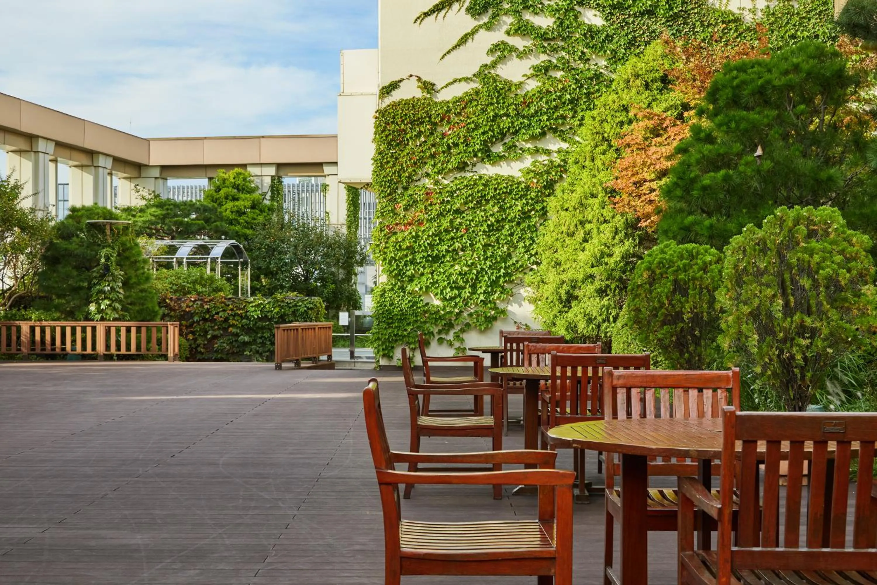 Garden in Somerset Palace Seoul