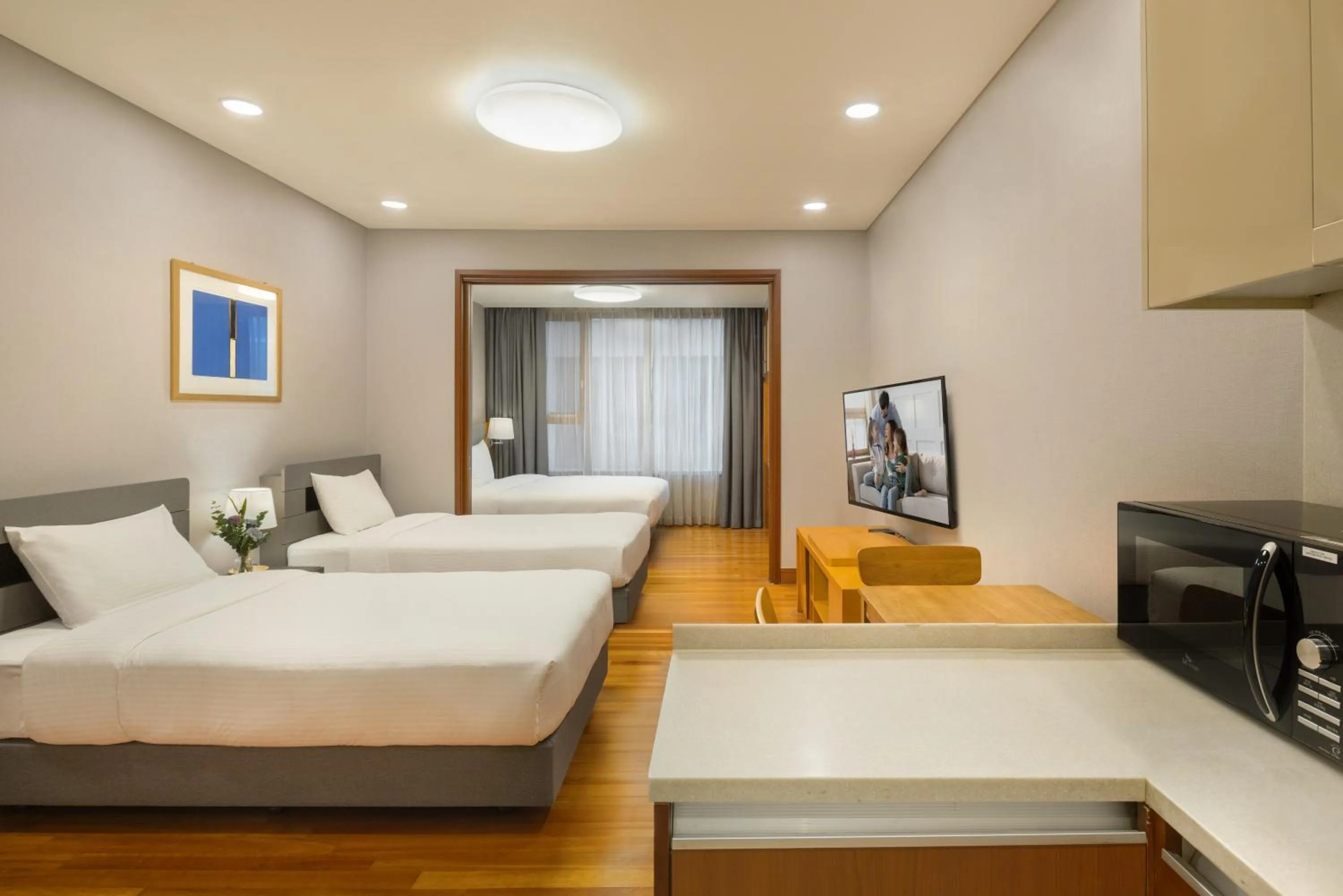 Bedroom, Bed in Somerset Palace Seoul