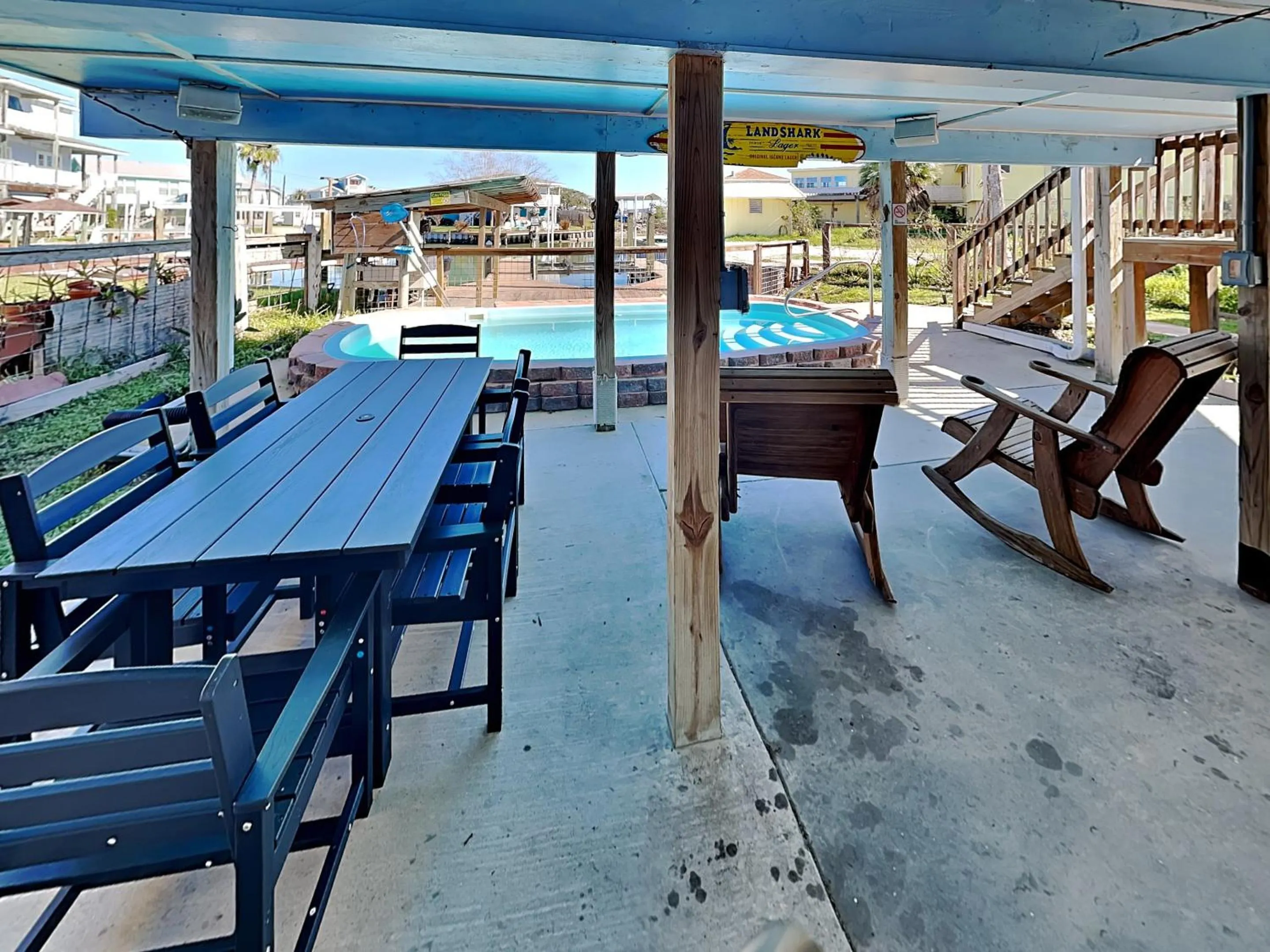 Patio in Hook, Wine & Sinker