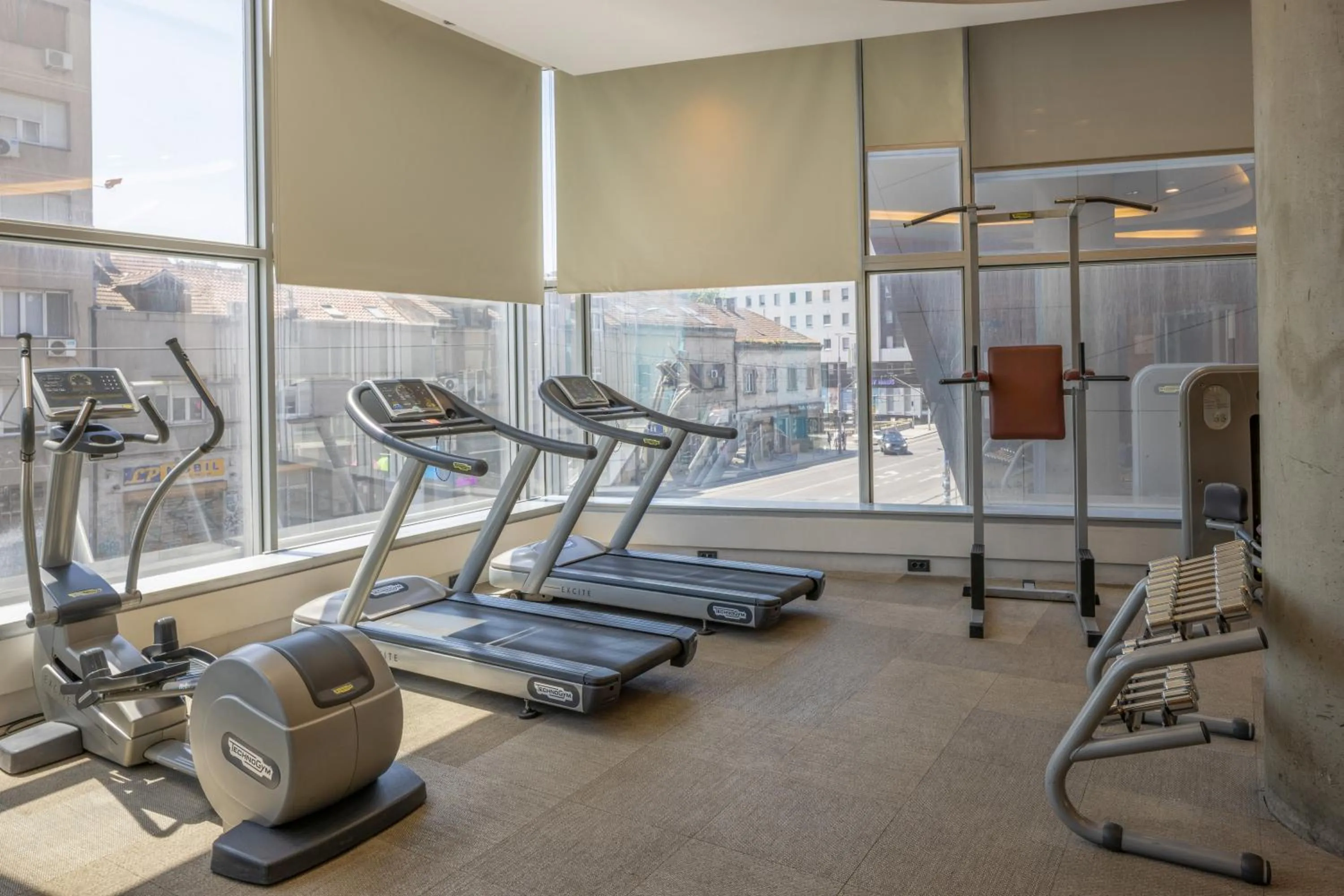 Fitness centre/facilities in Nobel Zira Hotel