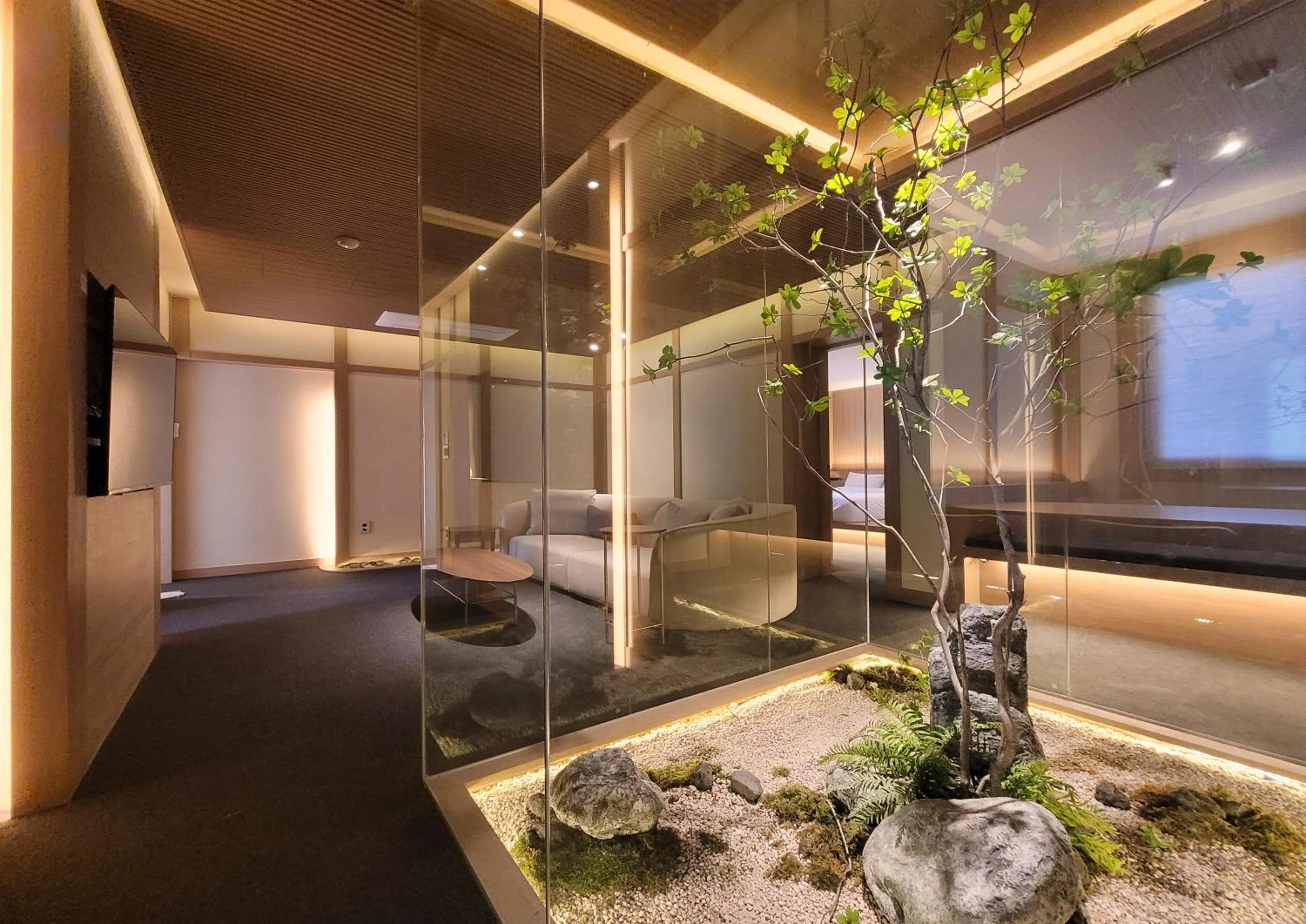 Living room in UH Suite Gyeongju