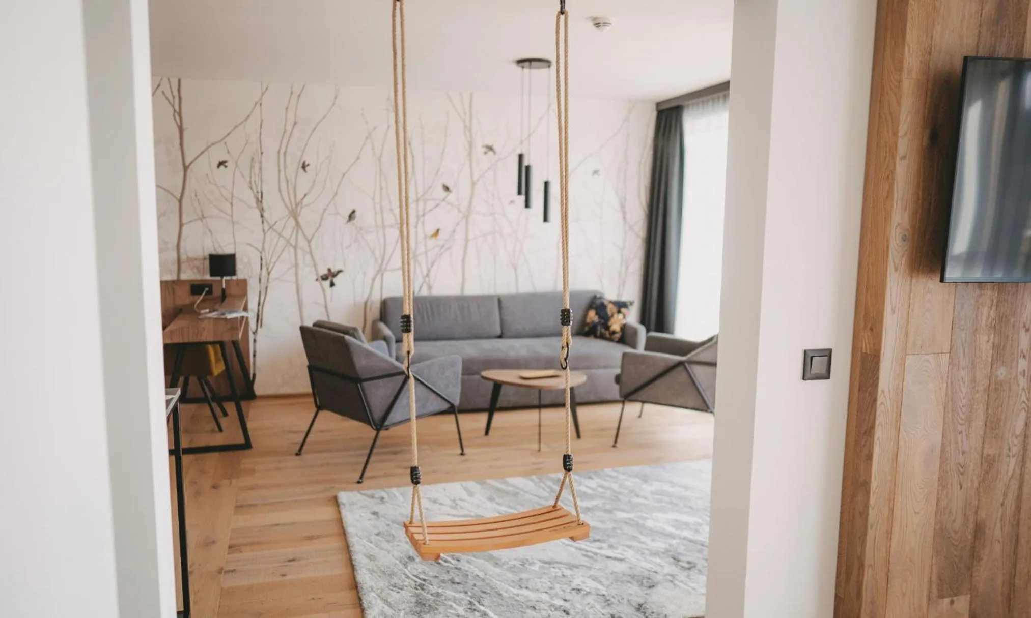 Living room in Impulshotel FREIGOLD