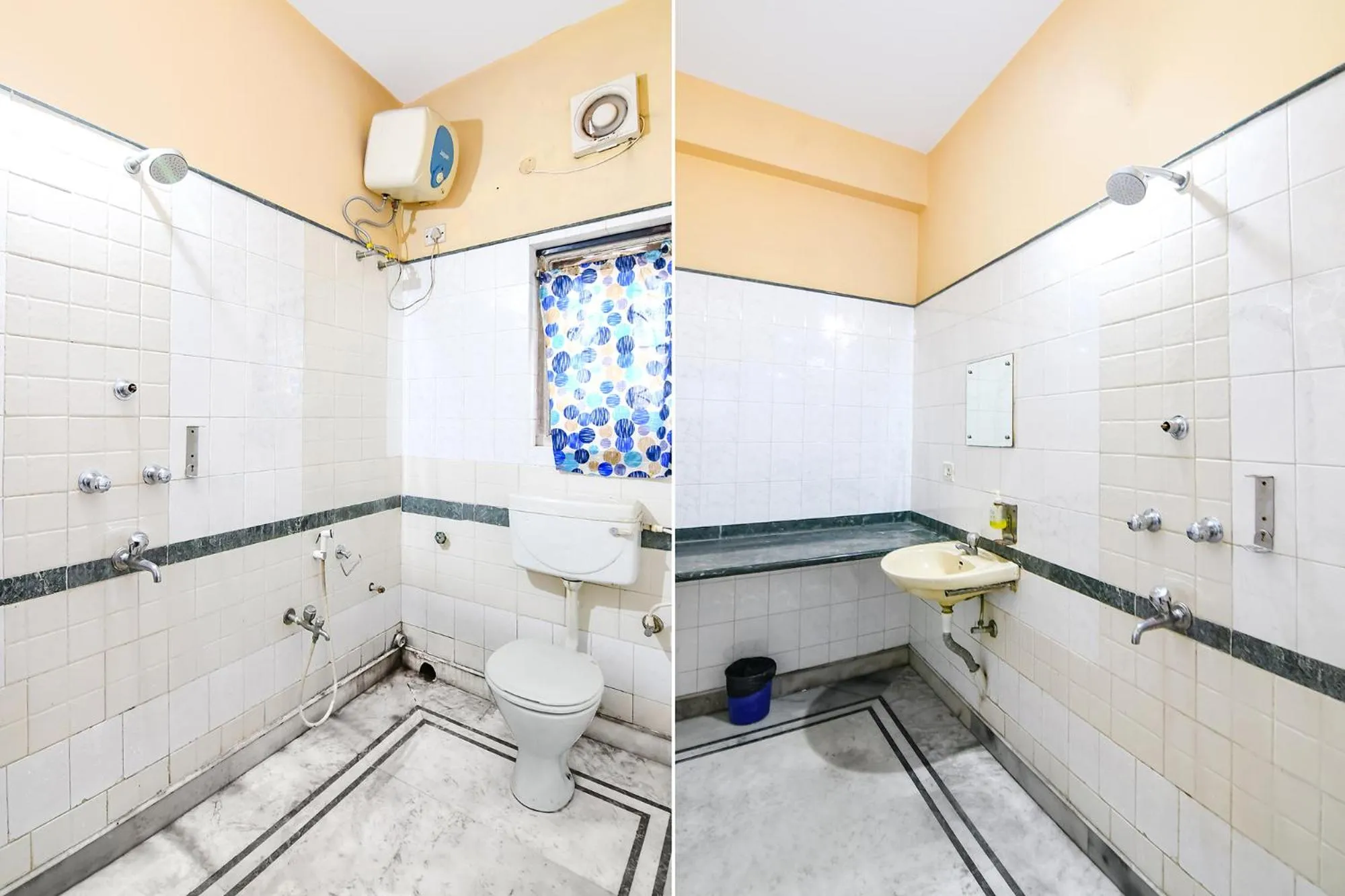 Bathroom in FabExpress Karunamoyee Regency