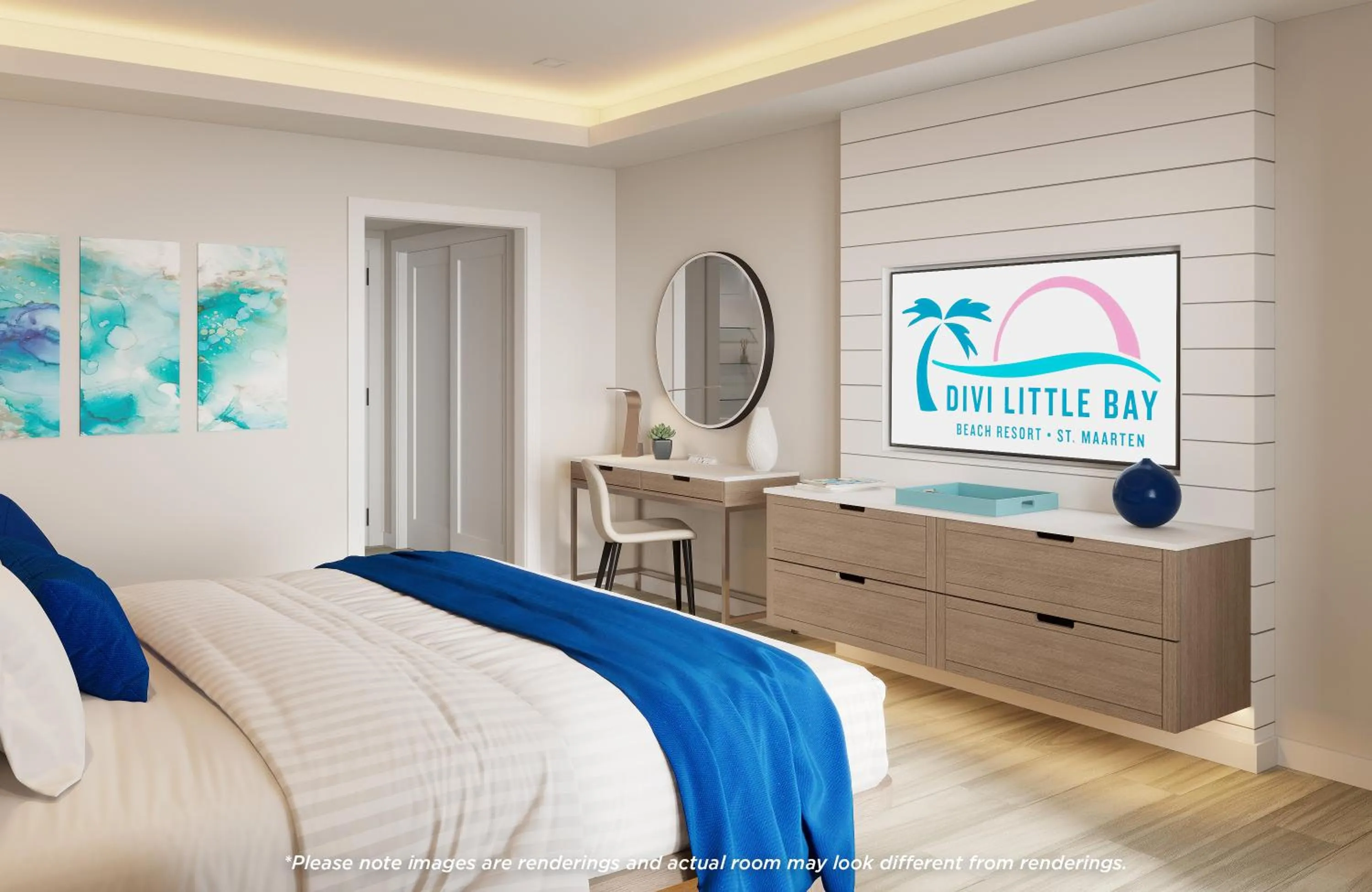 Bedroom, Bed in Divi Little Bay Beach Resort