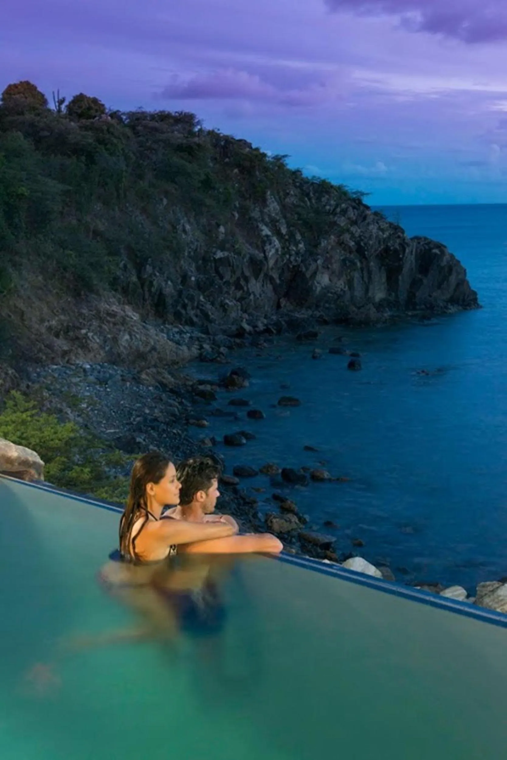 Guests in Divi Little Bay Beach Resort