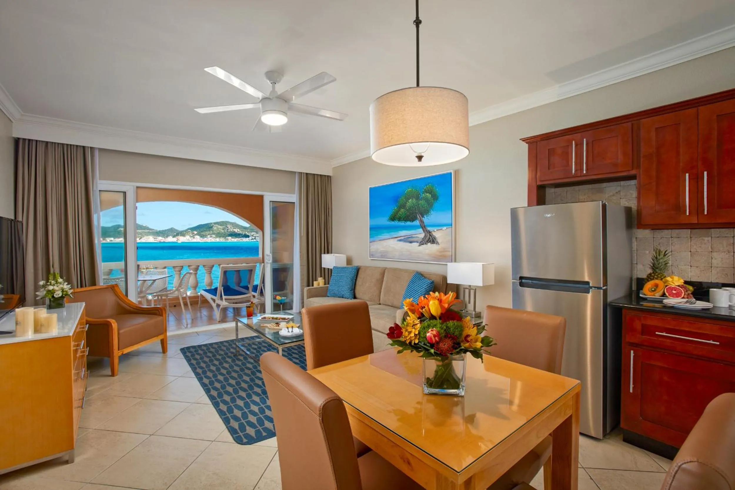 Sea view in Divi Little Bay Beach Resort