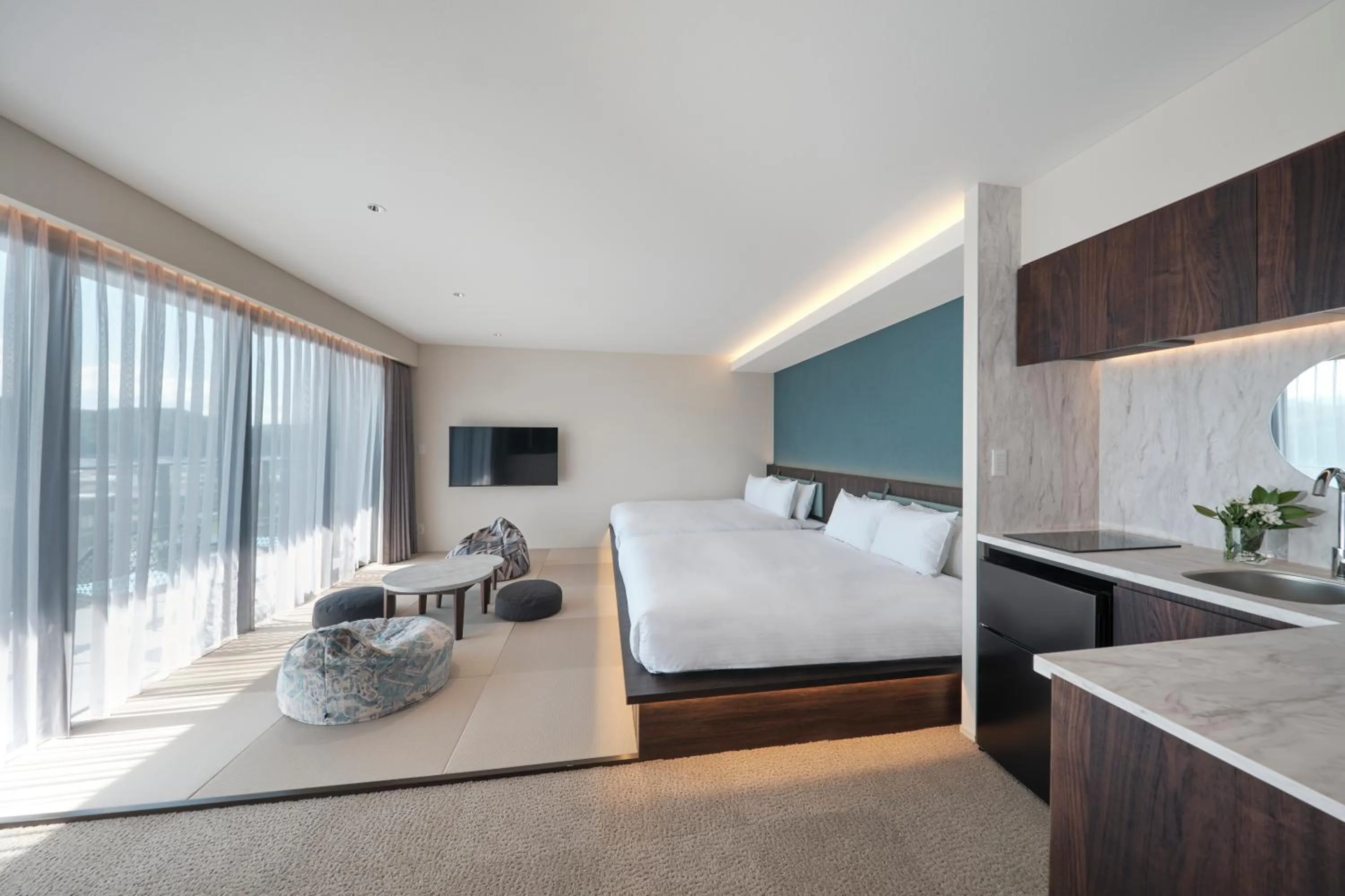 Photo of the whole room, Bed in FAV HOTEL HIDATAKAYAMA EAST