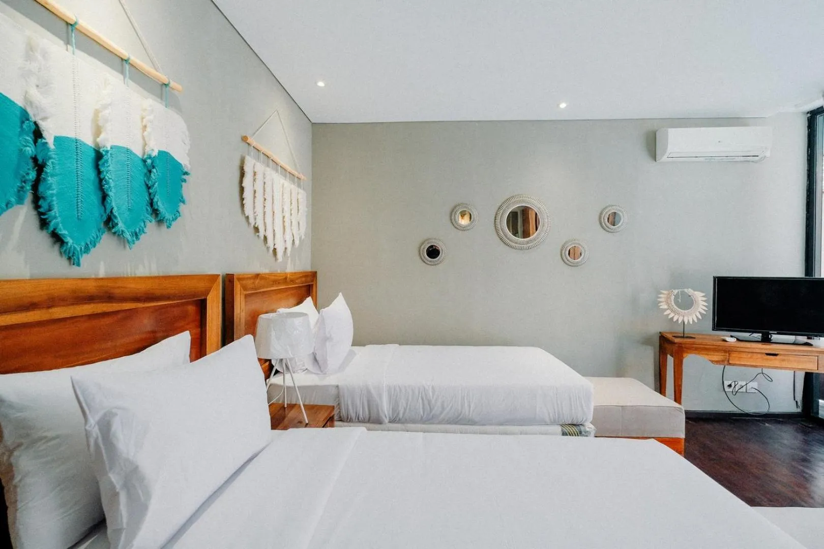 Bedroom, Bed in The Lavana Estasia Villa Nusa Dua - 2 Bedroom Villa