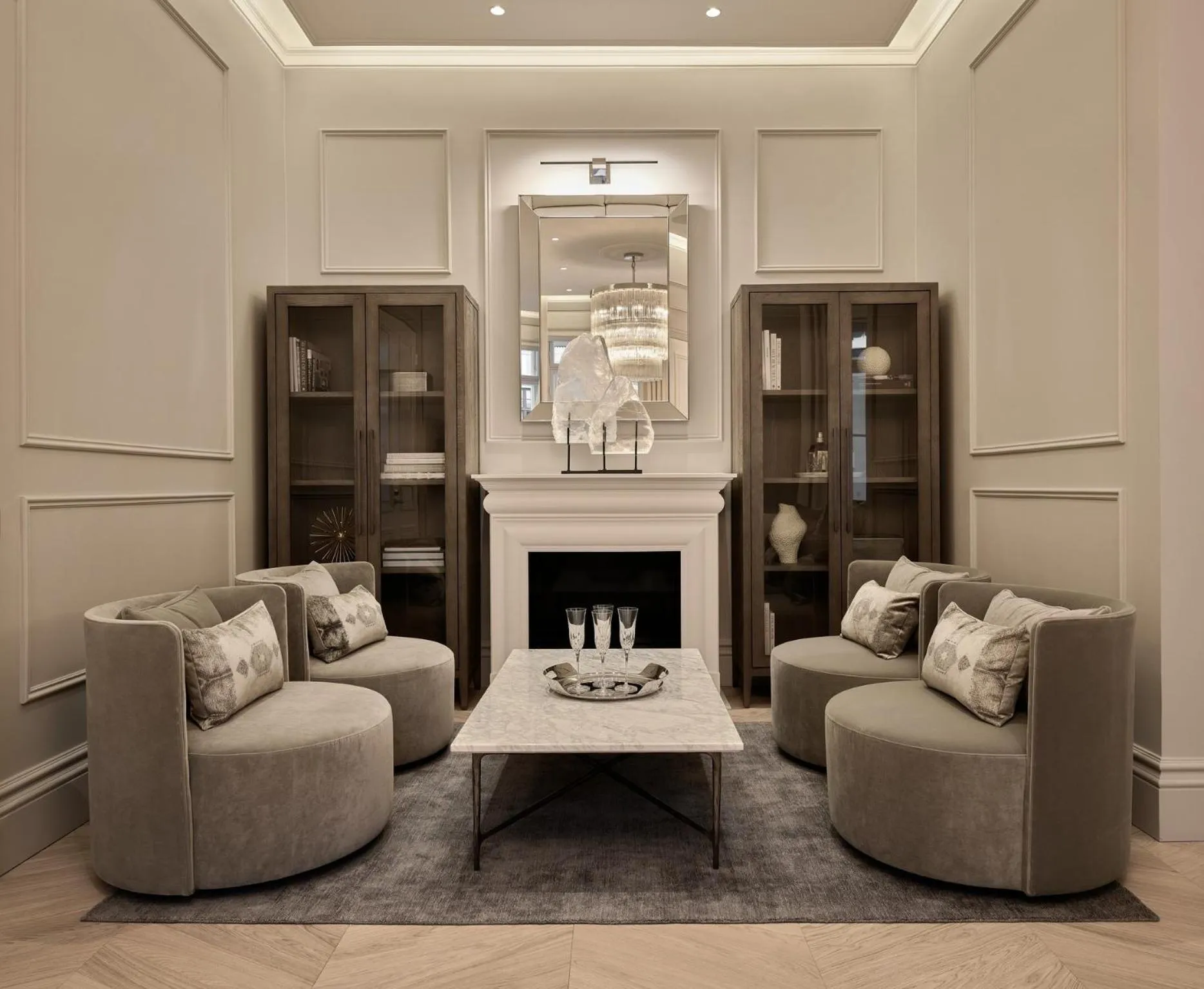 Seating area in Waldorf Astoria Helsinki