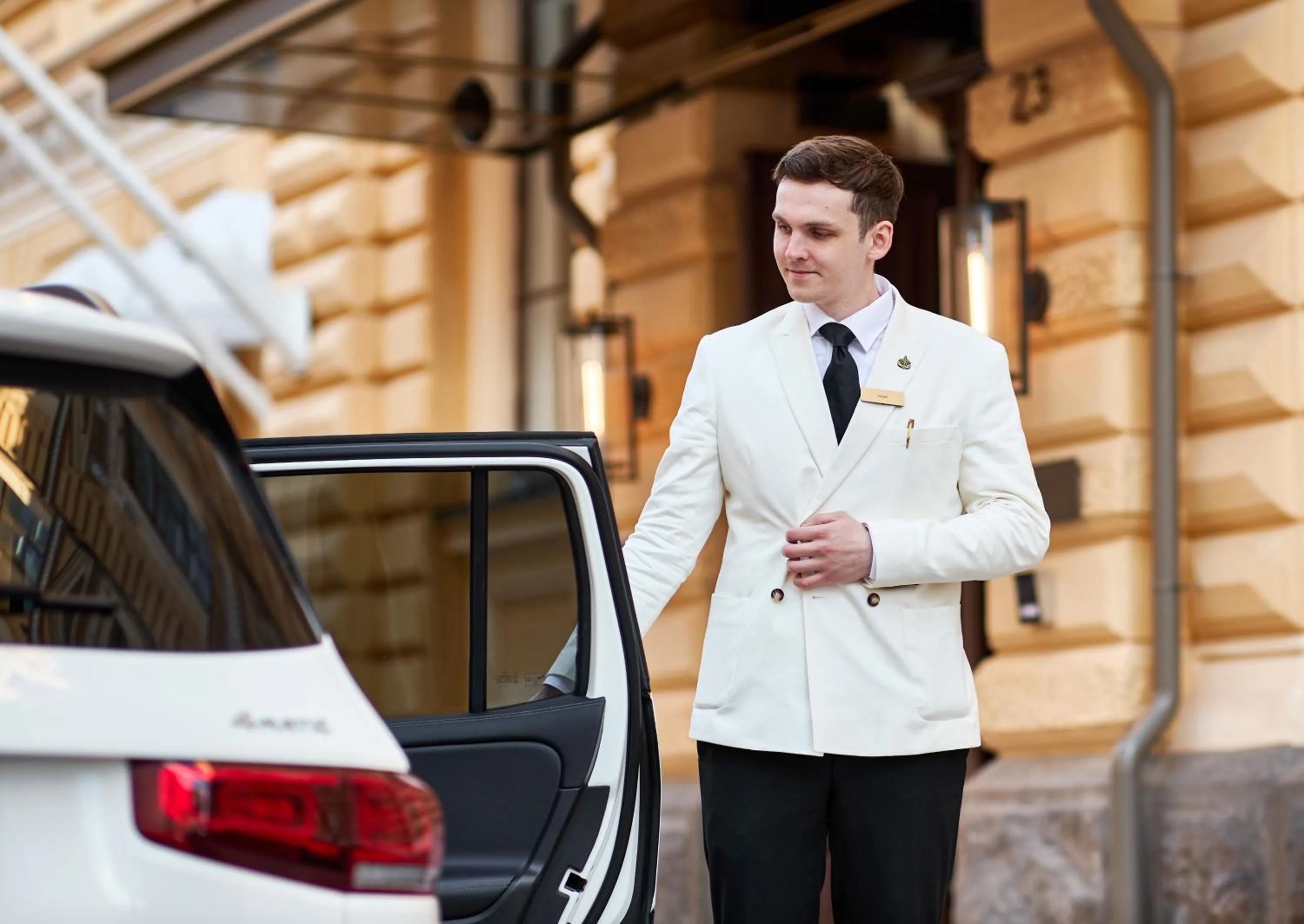 Facade/entrance in Waldorf Astoria Helsinki