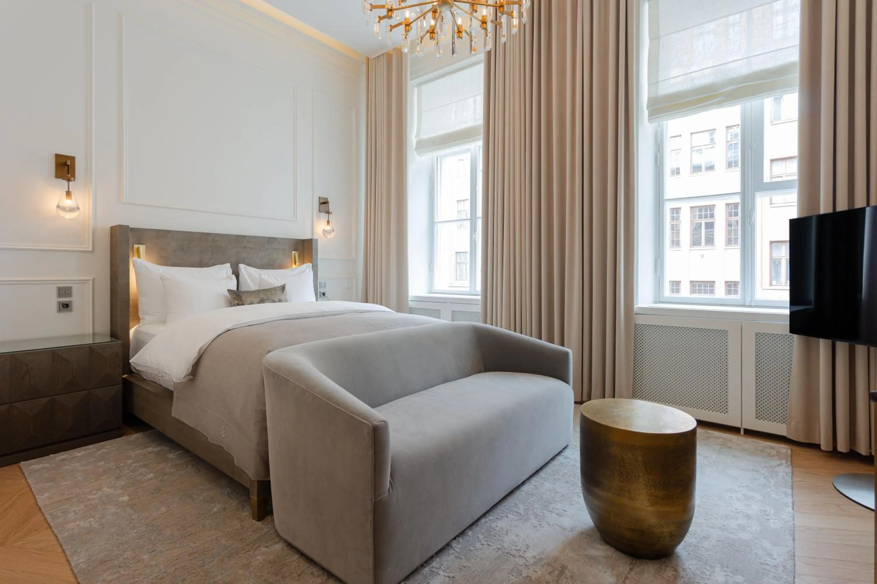 Bed in Waldorf Astoria Helsinki