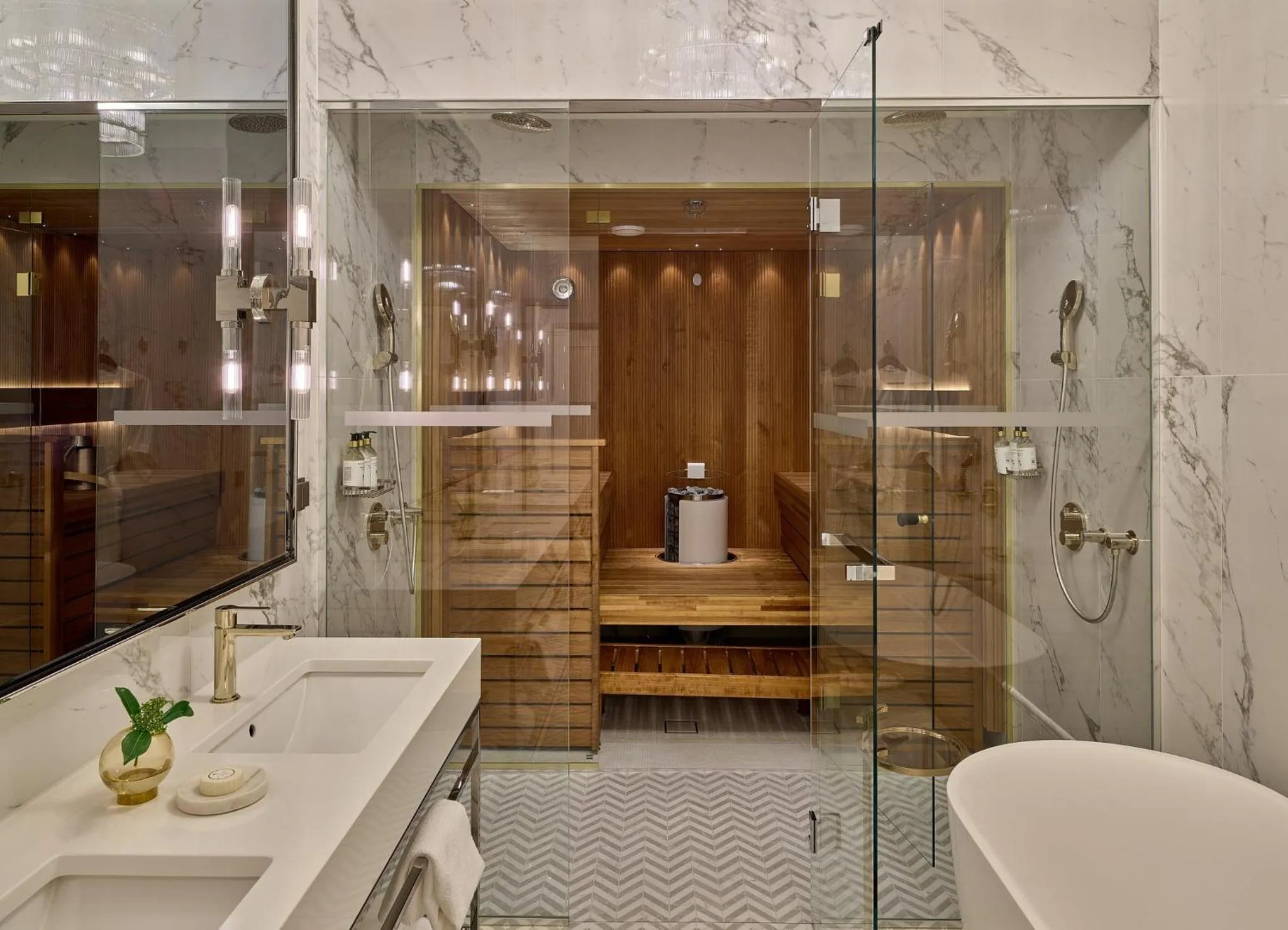 Bathroom in Waldorf Astoria Helsinki
