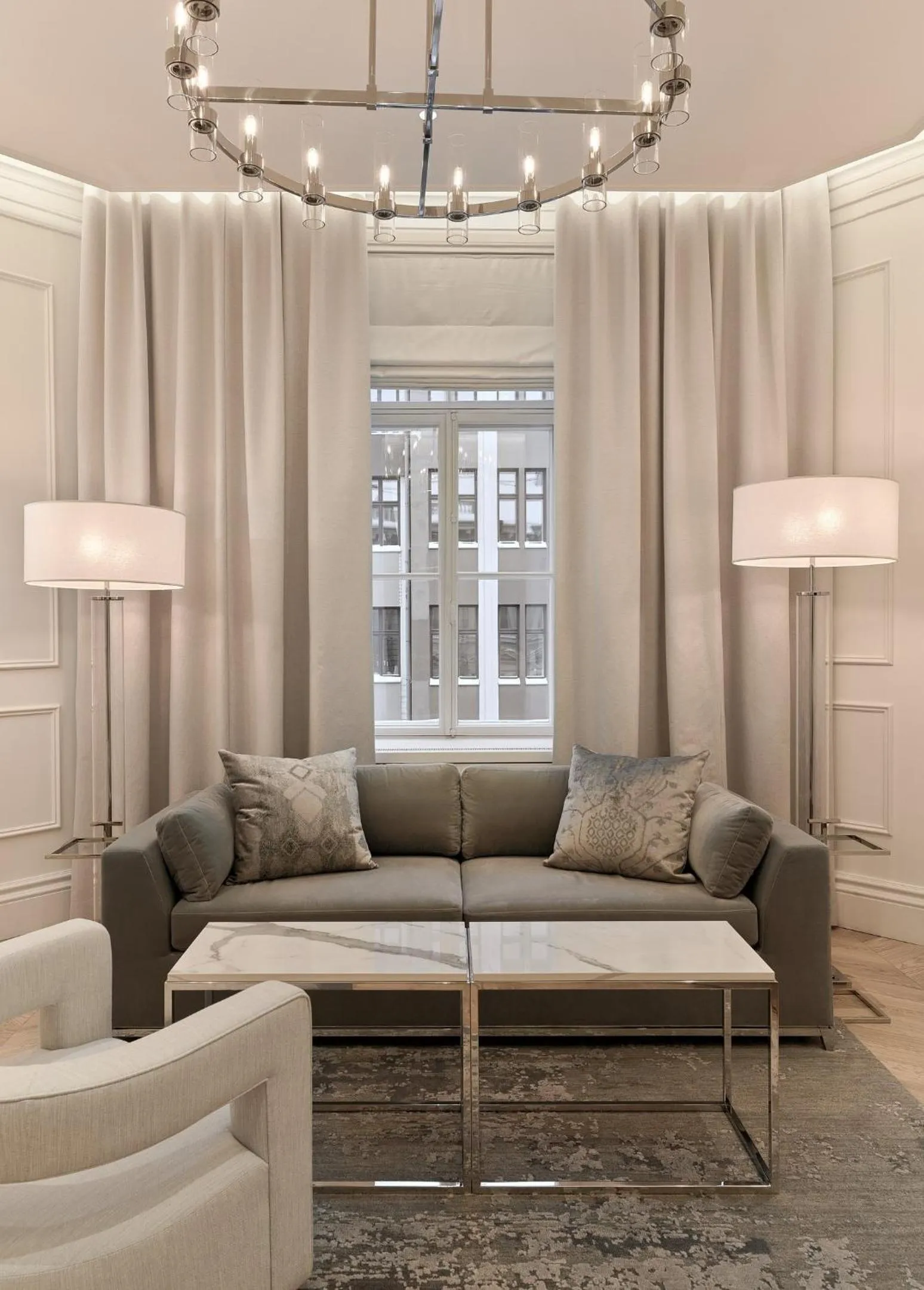 Living room in Waldorf Astoria Helsinki