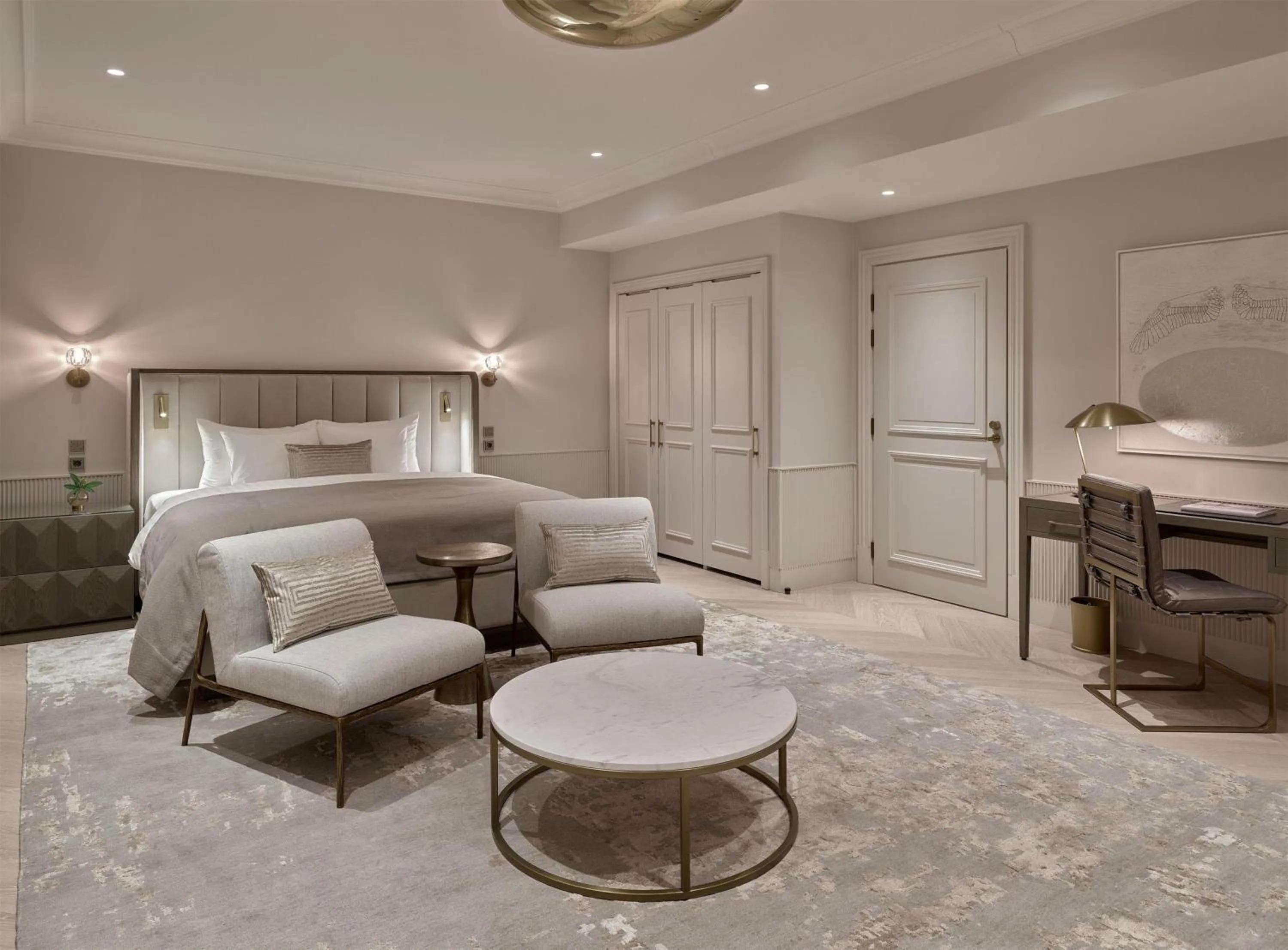 Bed in Waldorf Astoria Helsinki