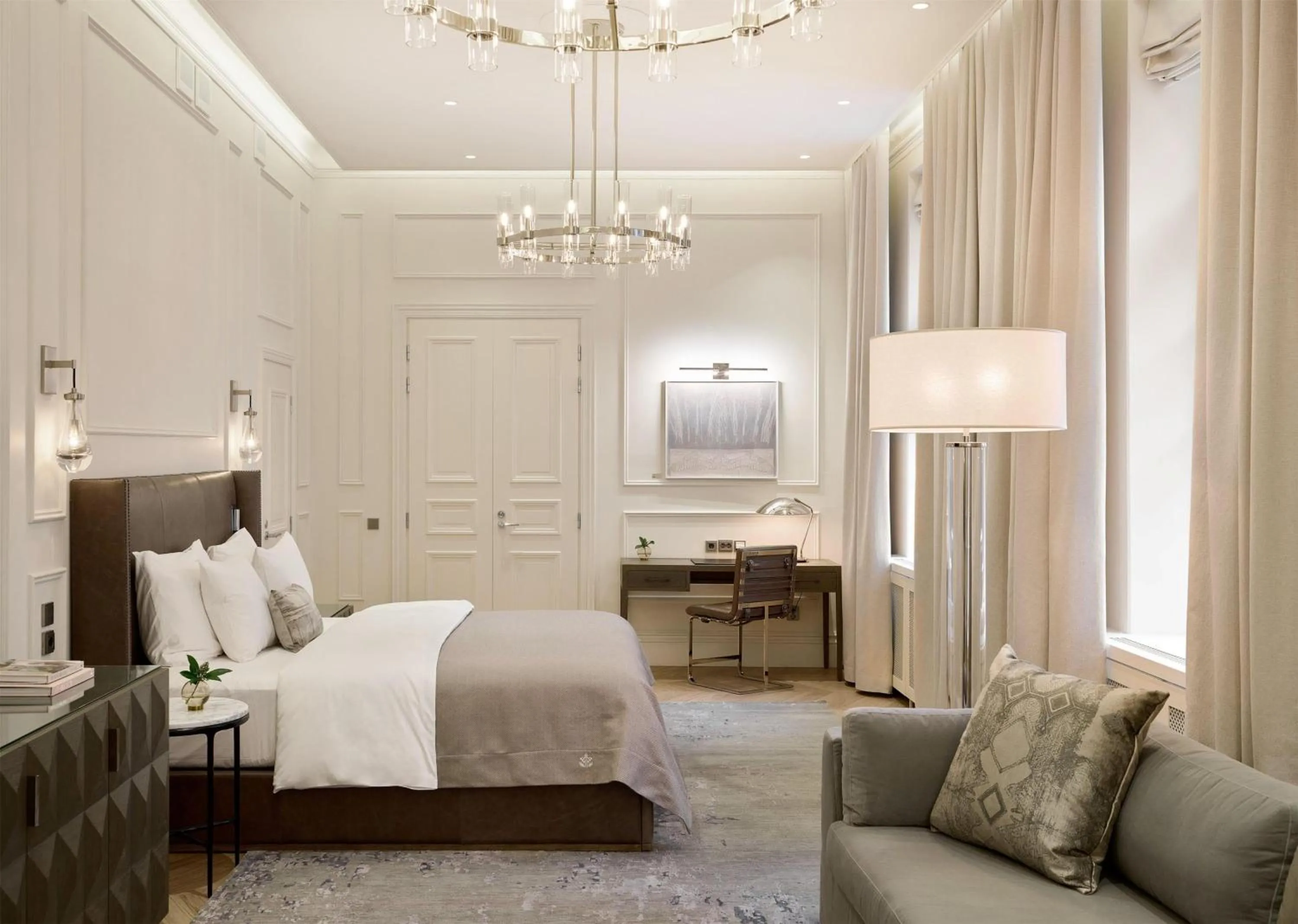 Bed in Waldorf Astoria Helsinki