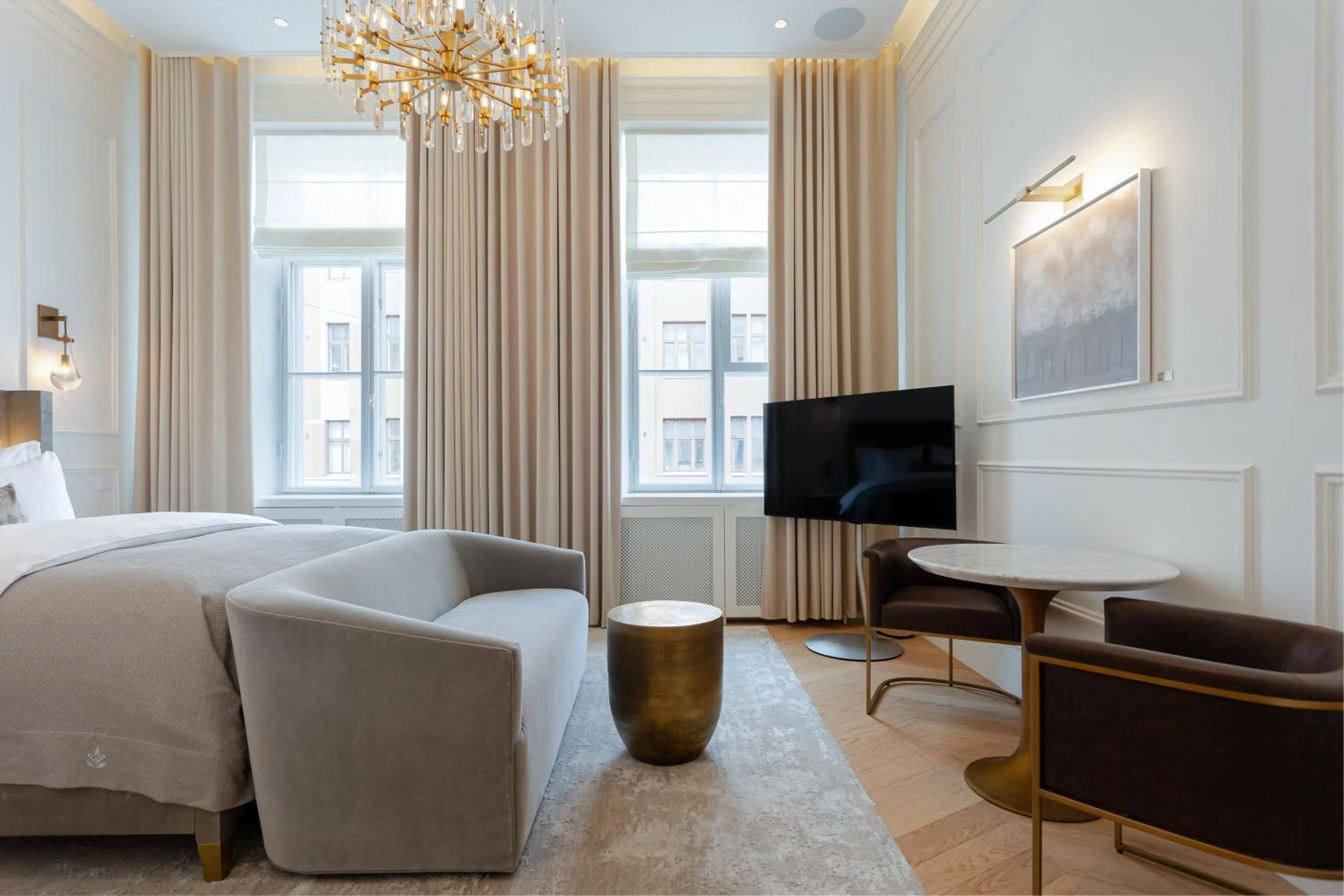 Bed in Waldorf Astoria Helsinki