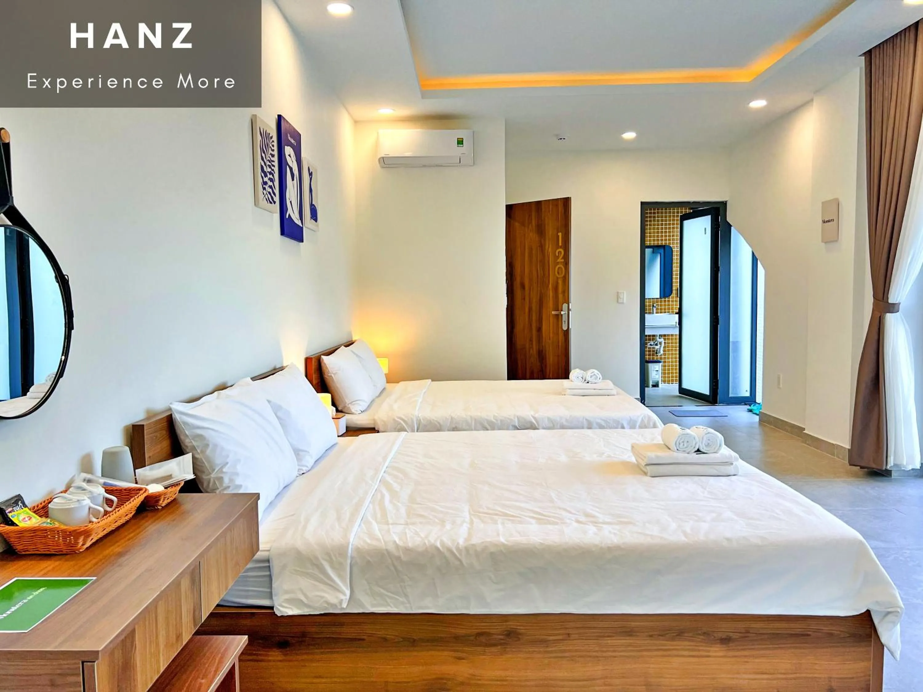 Bed in HANZ TM01 Monstera Grand Lago