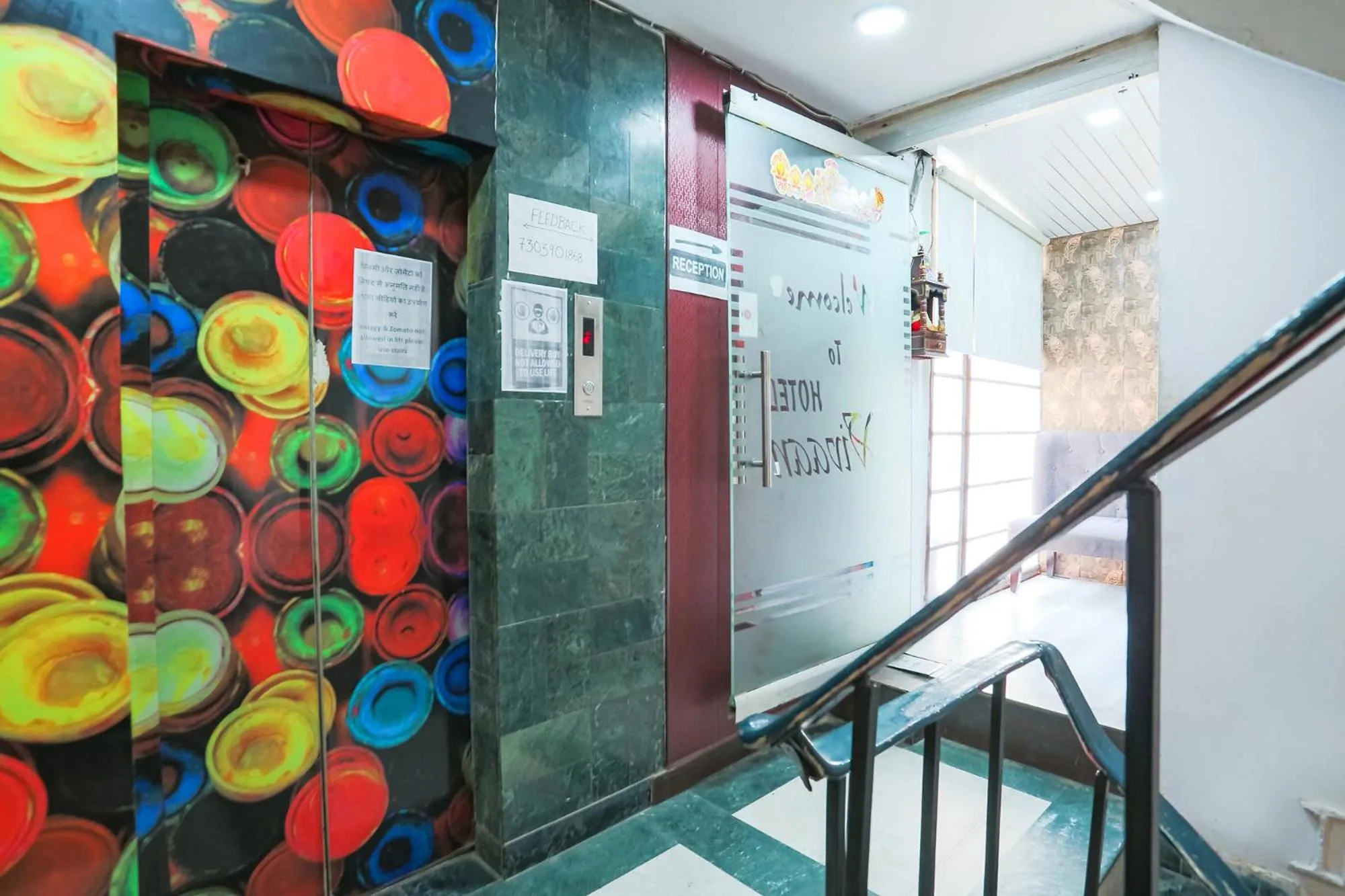 elevator in FabHotel Sentinel Suites