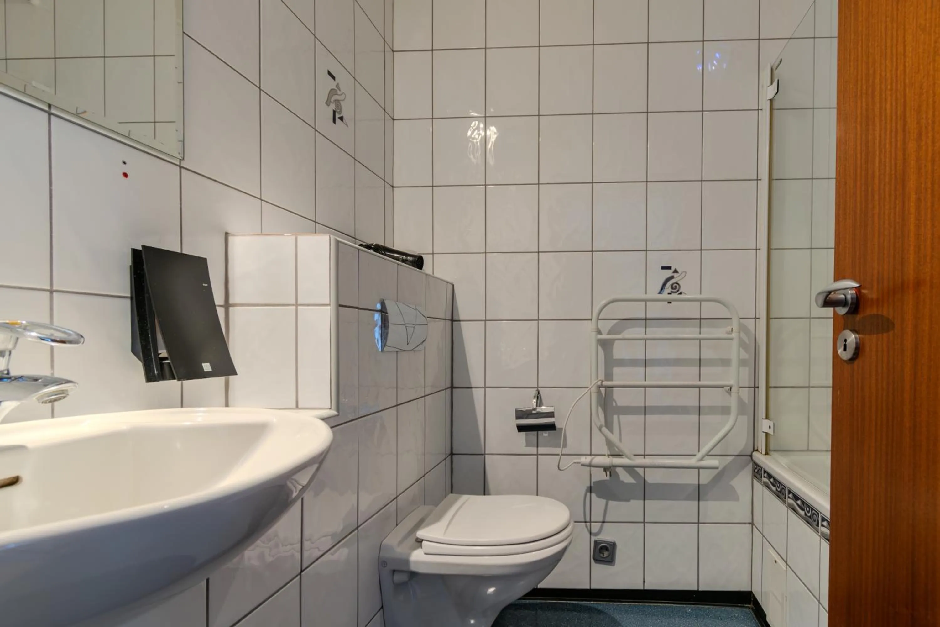 Bathroom in Máni Apartments