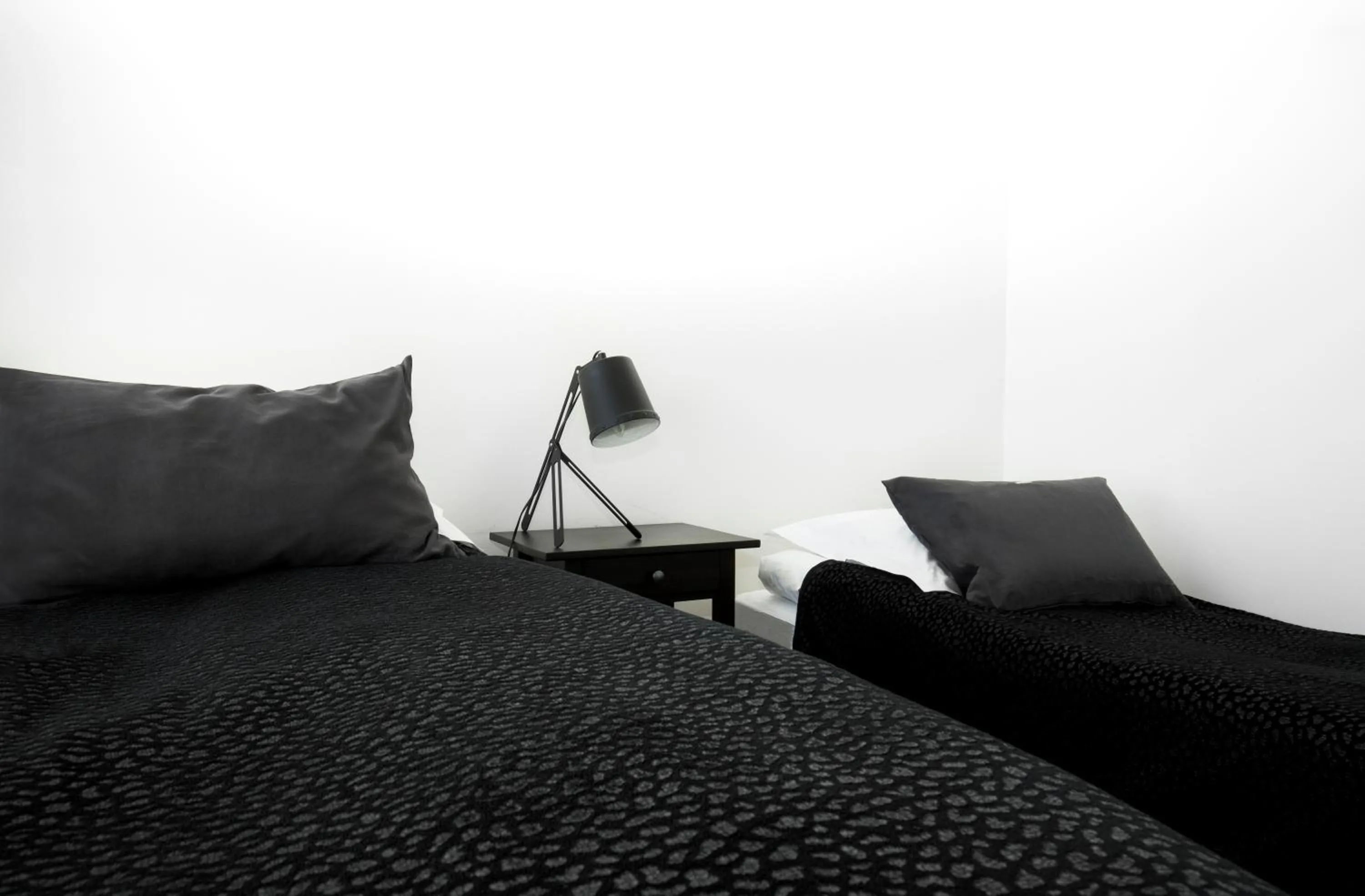 Bed in Máni Apartments