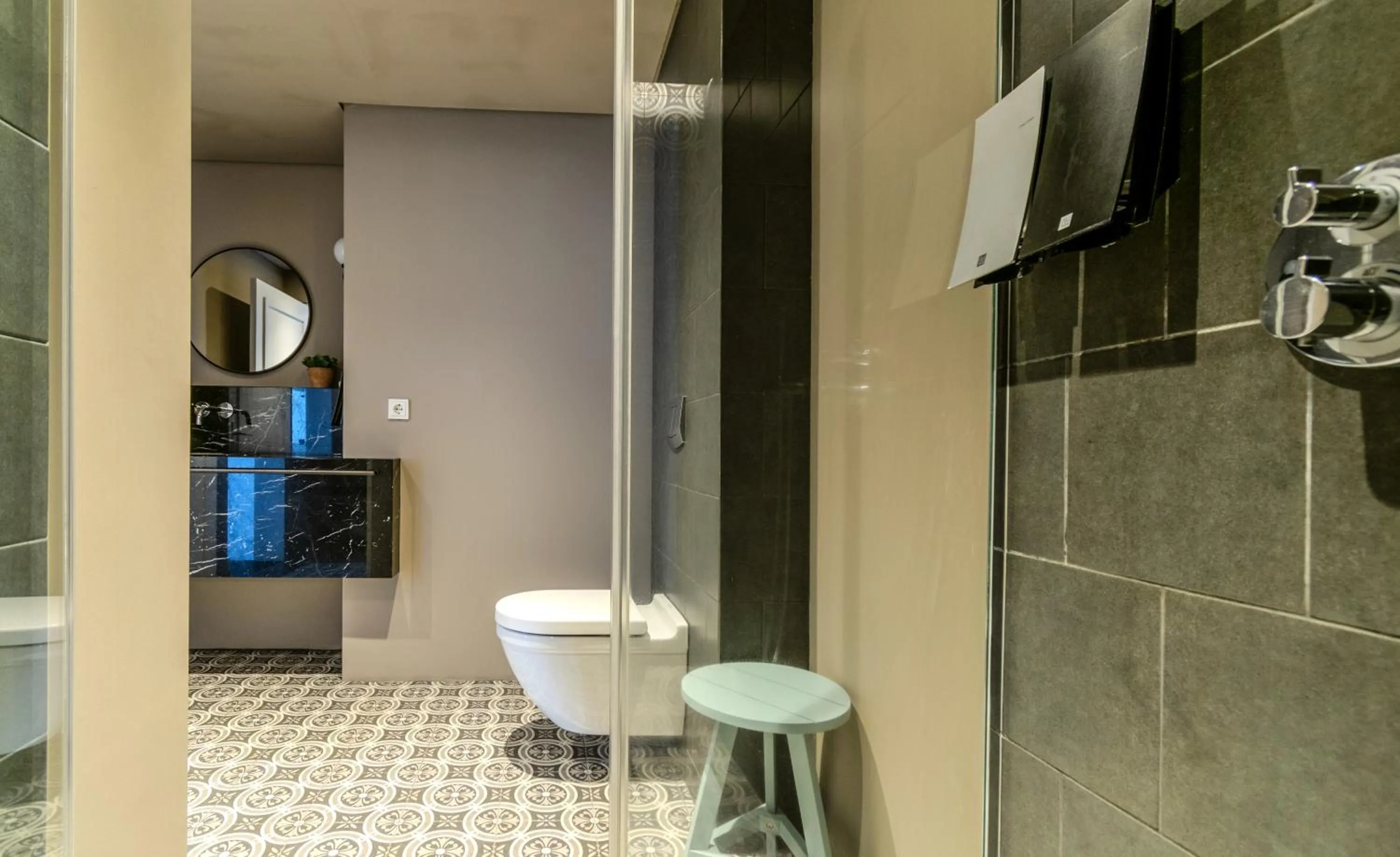 Toilet in Máni Apartments