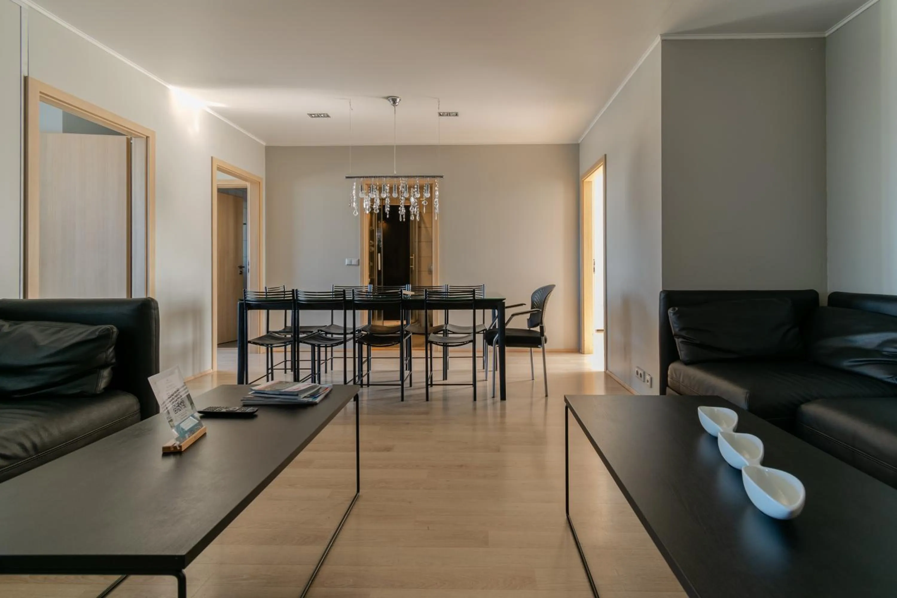 Living room in Máni Apartments