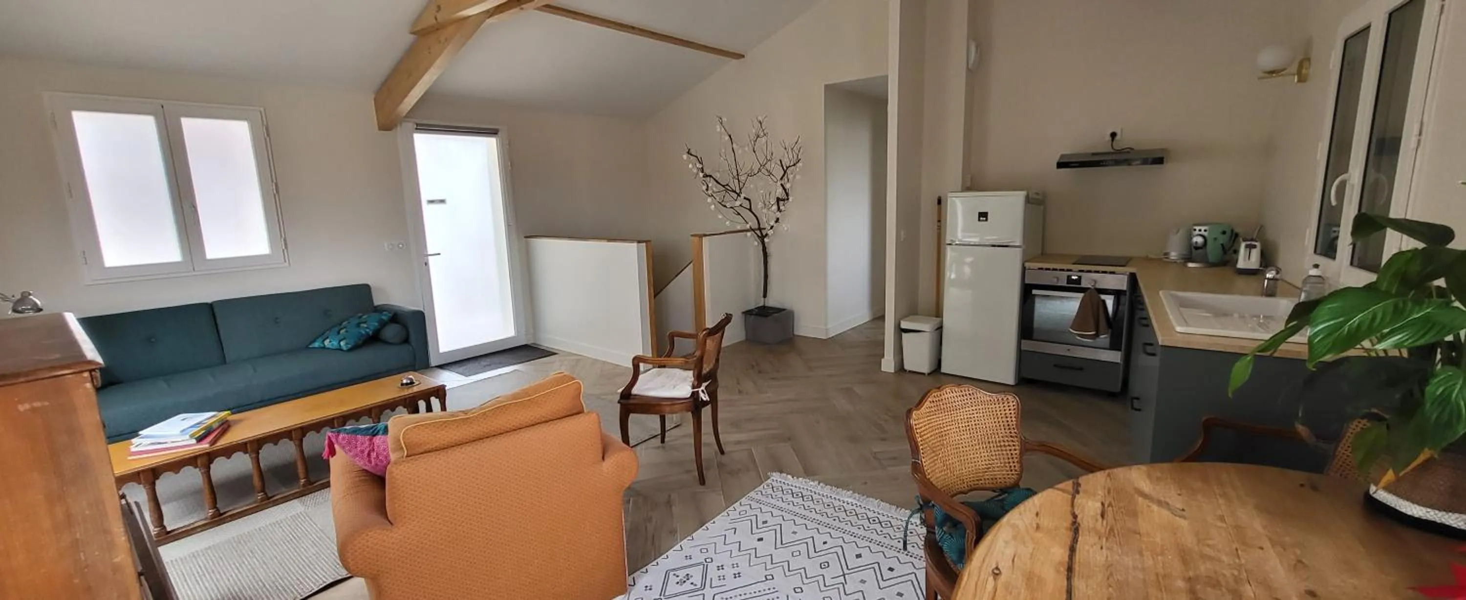 Seating area in Biarritz appartement 2 adultes, 2 enfants à proximité immédiate des plages et des commerces