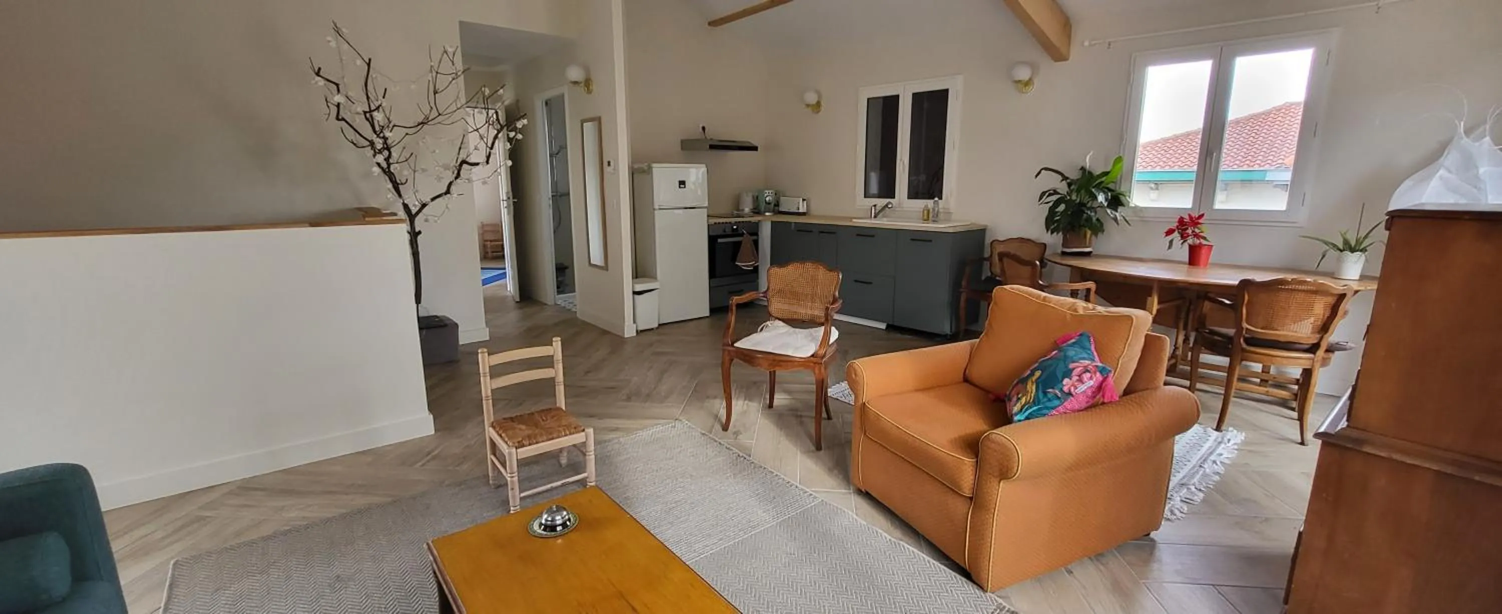 Seating area in Biarritz appartement 2 adultes, 2 enfants à proximité immédiate des plages et des commerces
