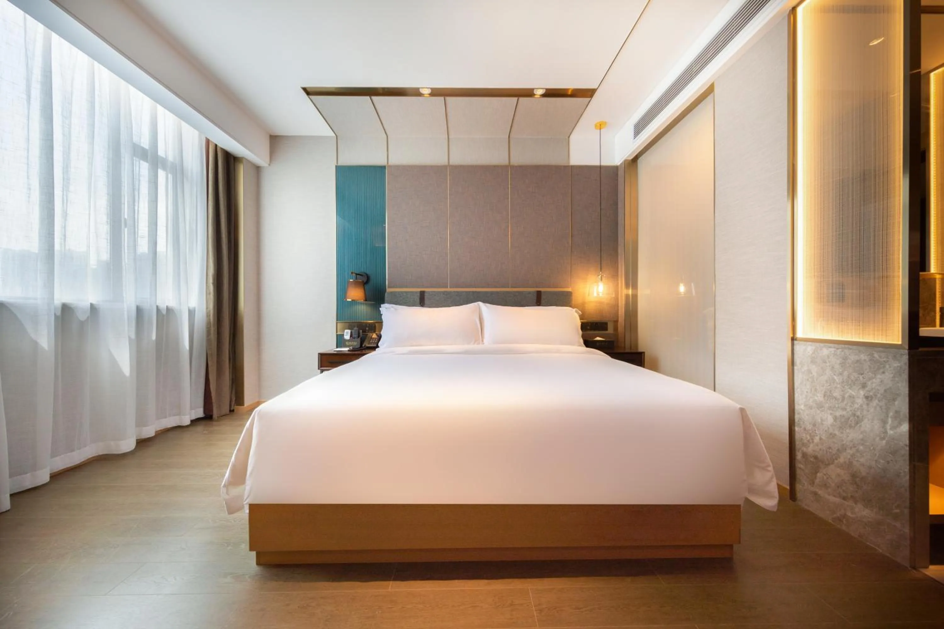 Photo of the whole room, Bed in Paco Hotel Guangzhou South Railway Station Panyu Changlong Branch