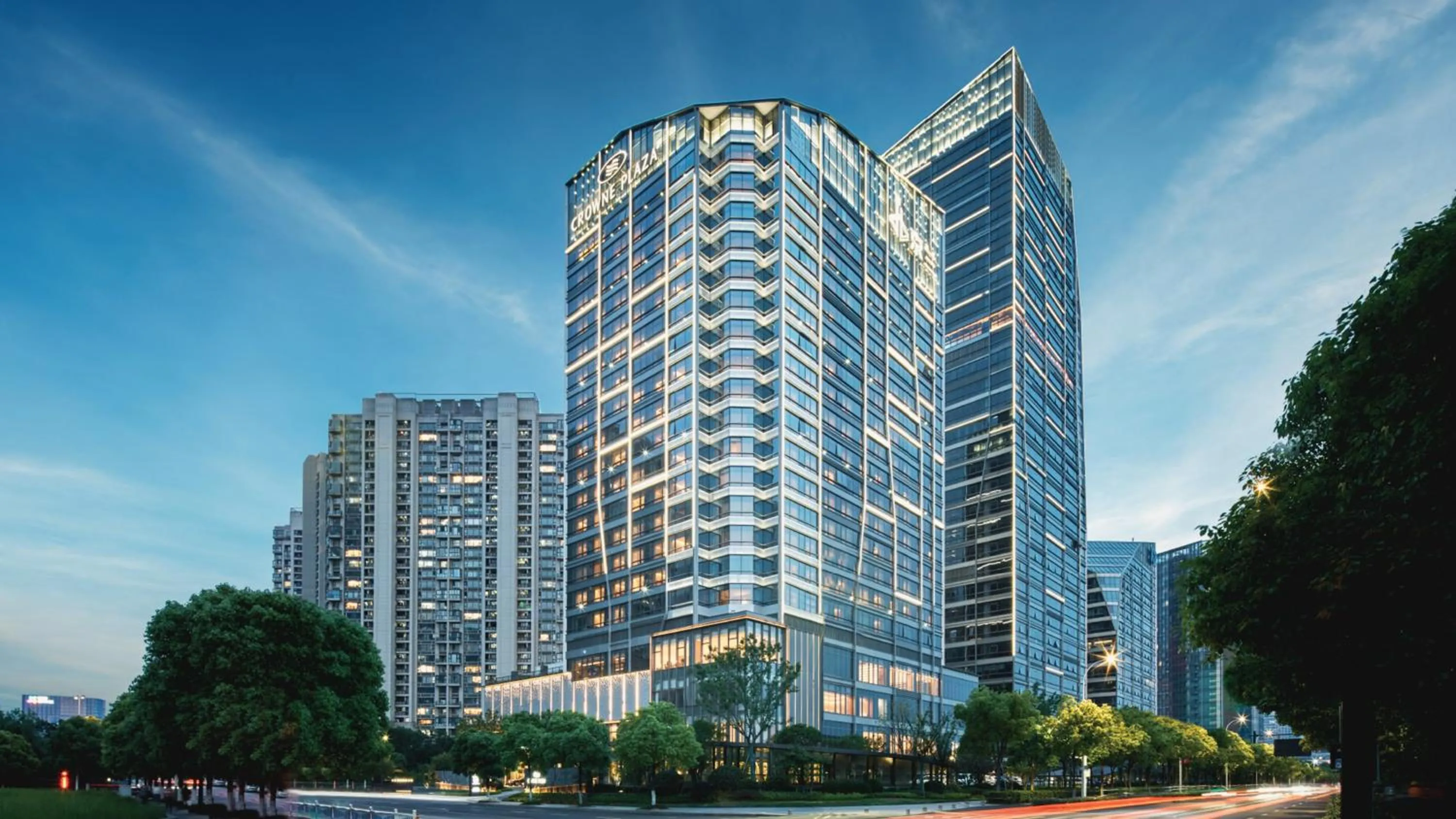 Property building in Crowne Plaza Hangzhou Riverside by IHG