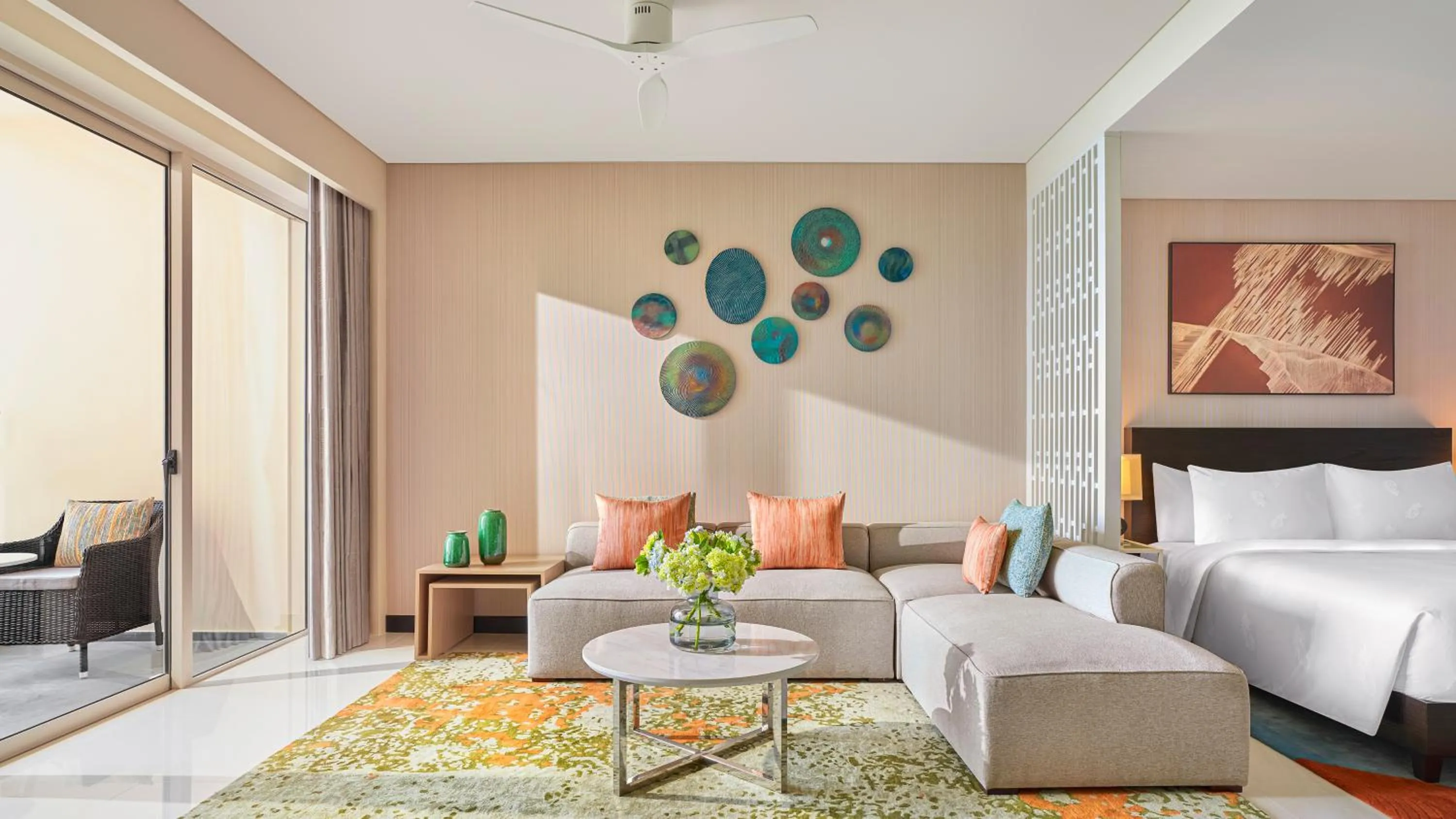 Living room in InterContinental Residences Nha Trang by IHG