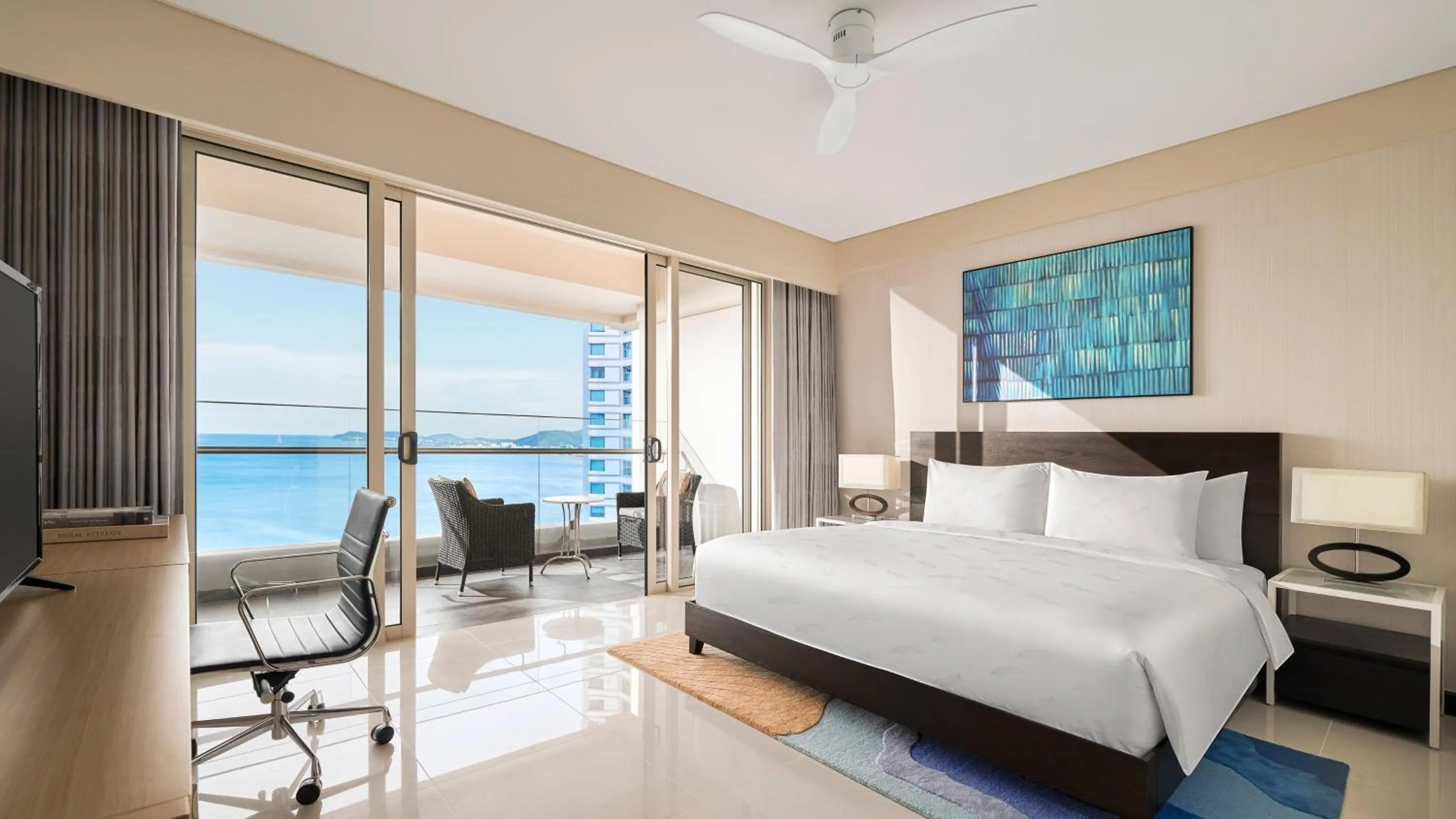 Bedroom, Bed in InterContinental Residences Nha Trang by IHG