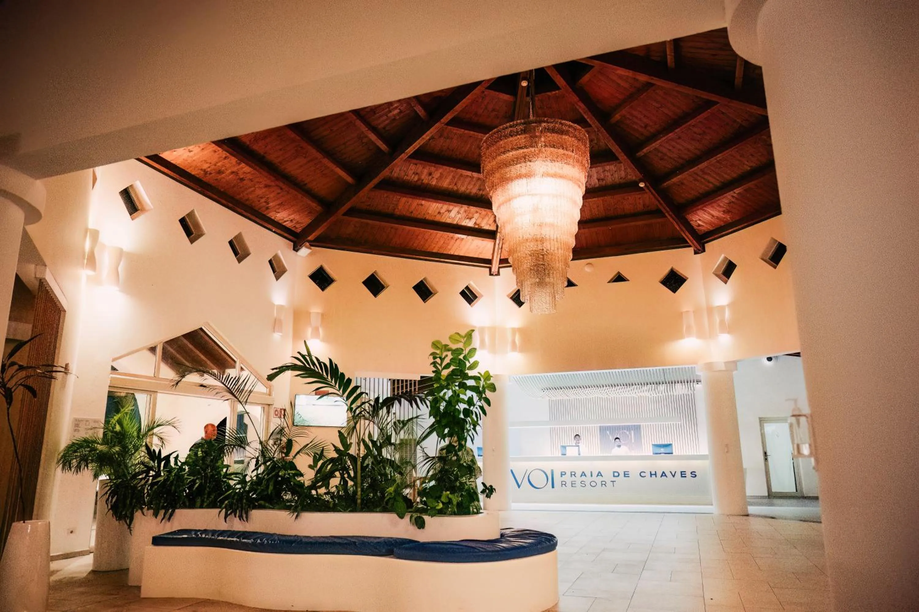 Lobby or reception in VOI Praia de Chaves Resort