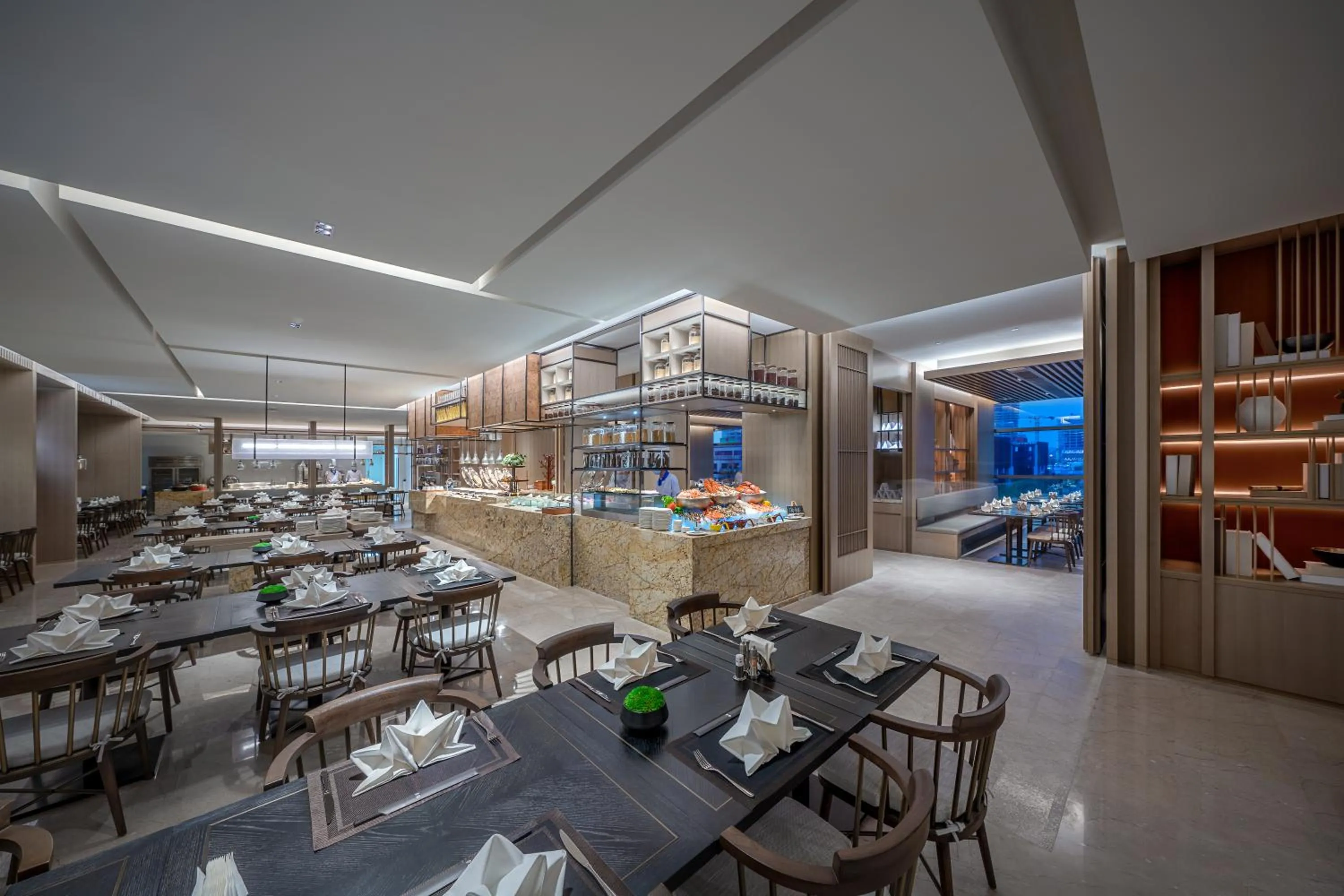 Restaurant/places to eat in Genpla Hotel, Shenzhen Qianhai